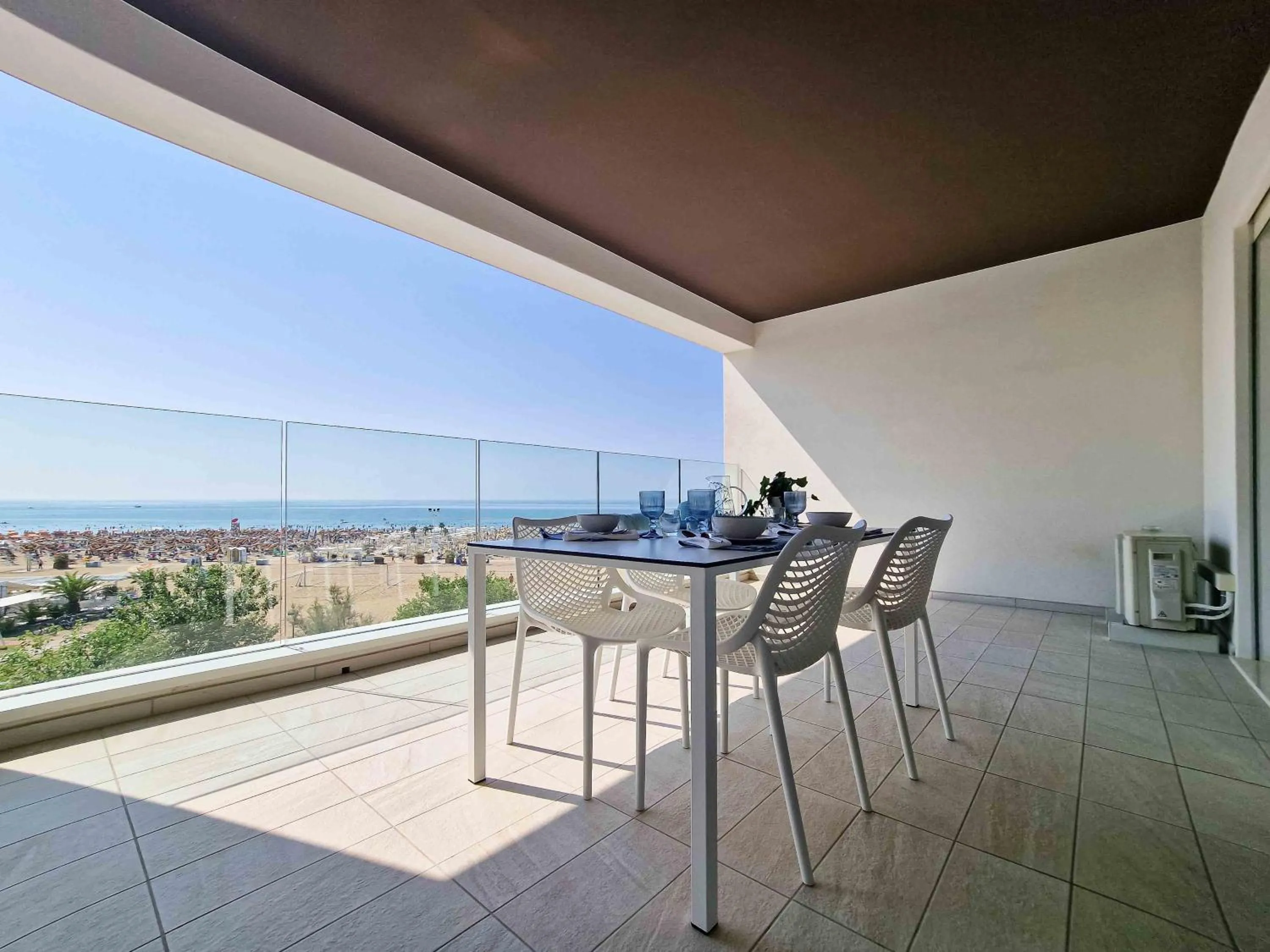 Balcony/Terrace in Ashanti Aparthotel Wellness&Spa