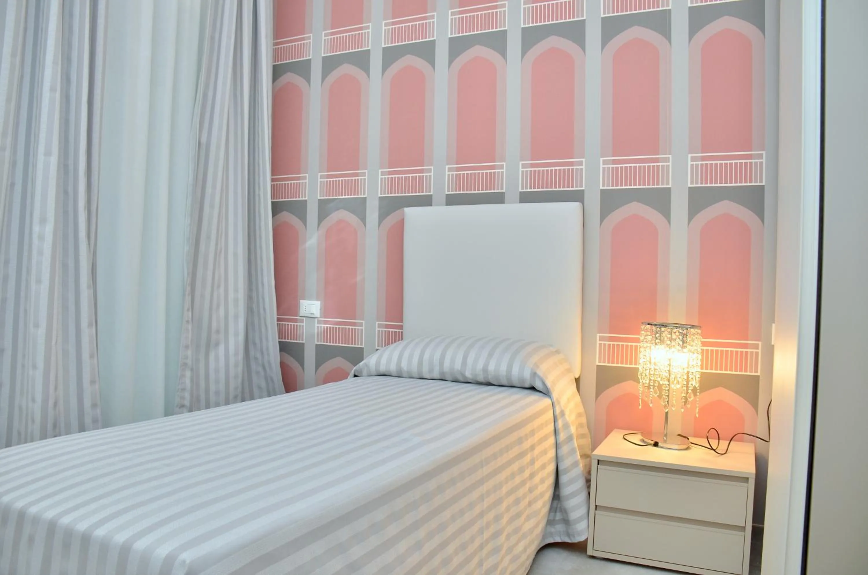 Bed in Ashanti Aparthotel Wellness&Spa