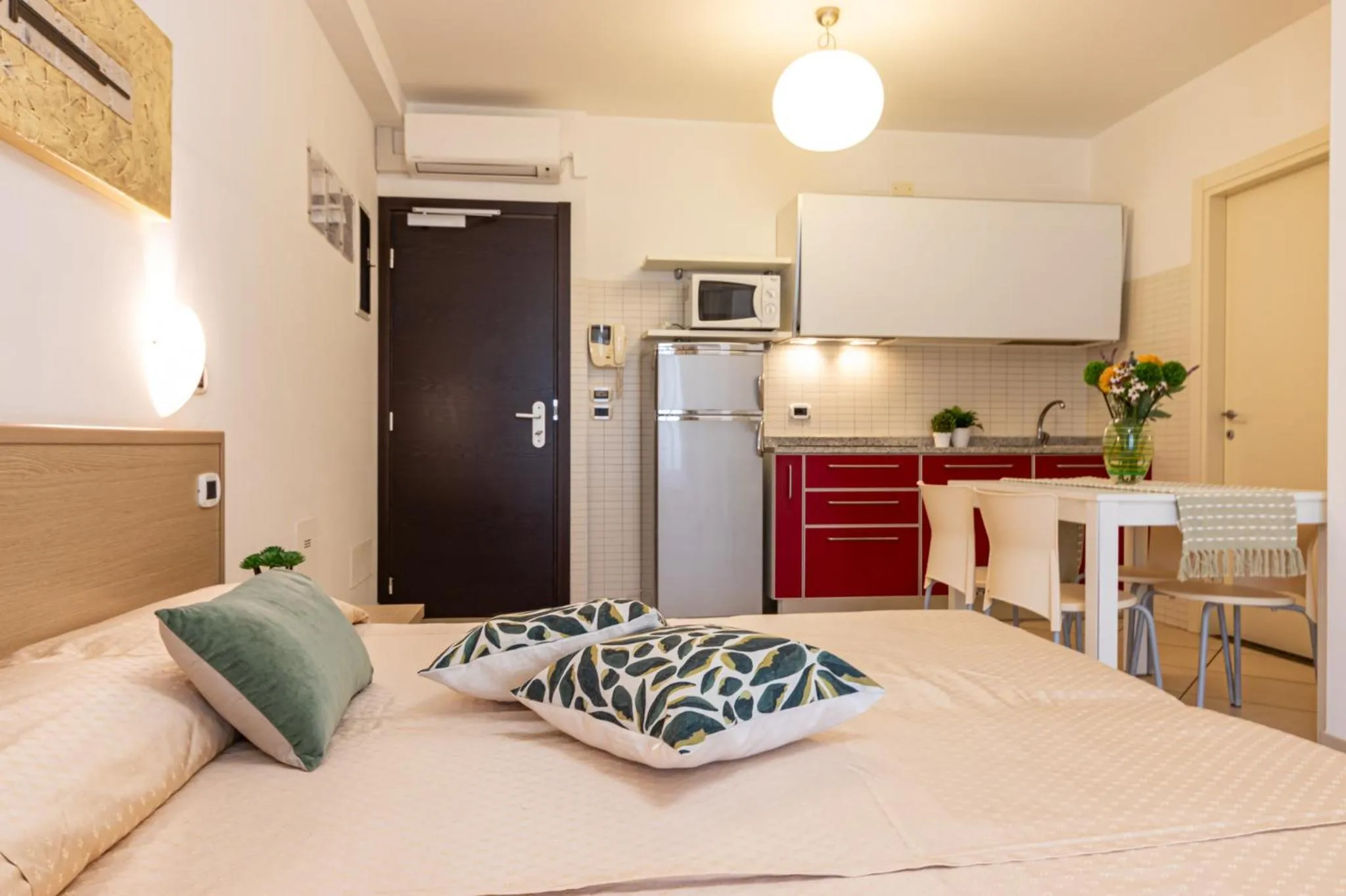 Bed in Ashanti Aparthotel Wellness&Spa