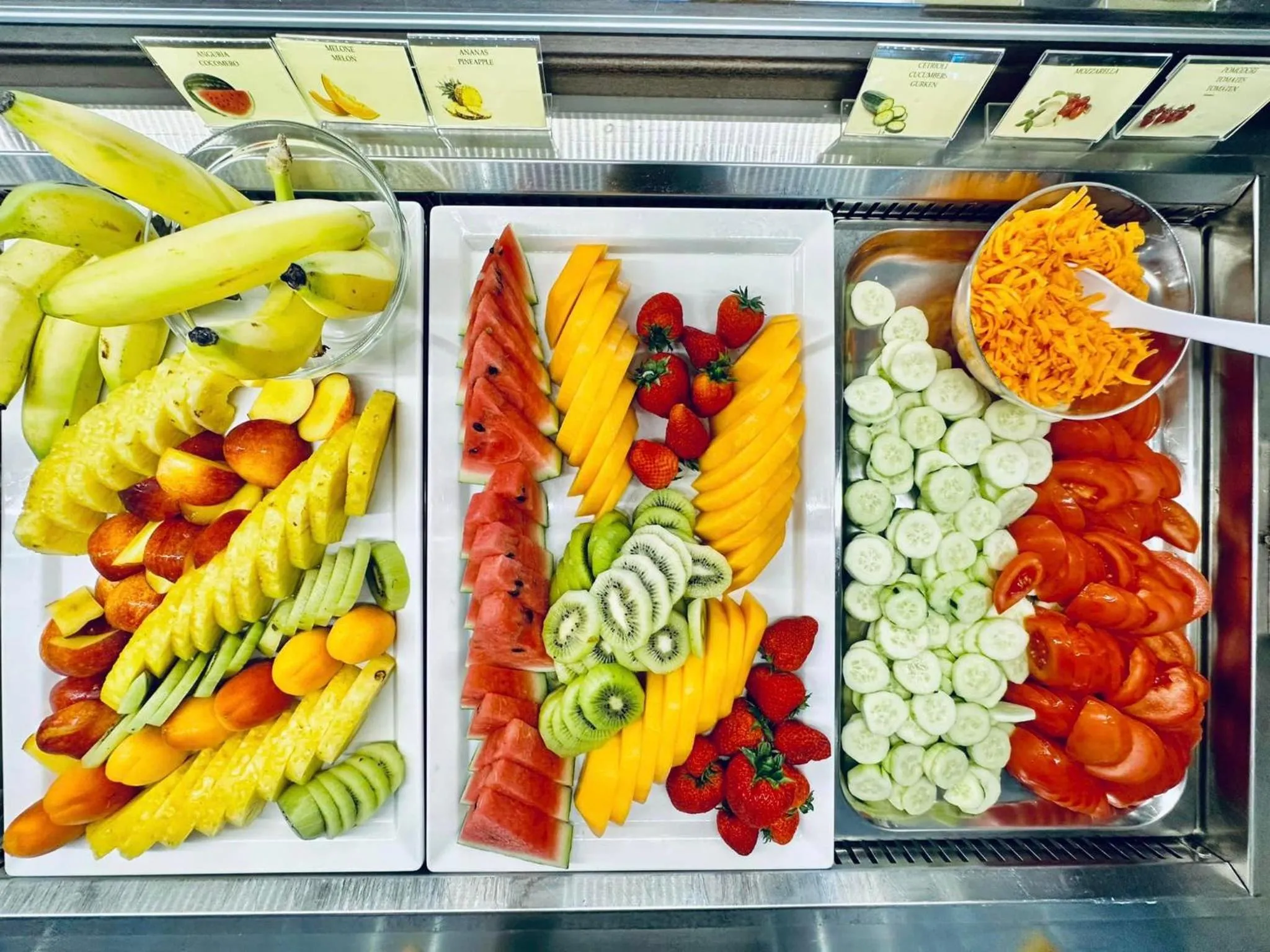 Buffet breakfast in Ashanti Aparthotel Wellness&Spa