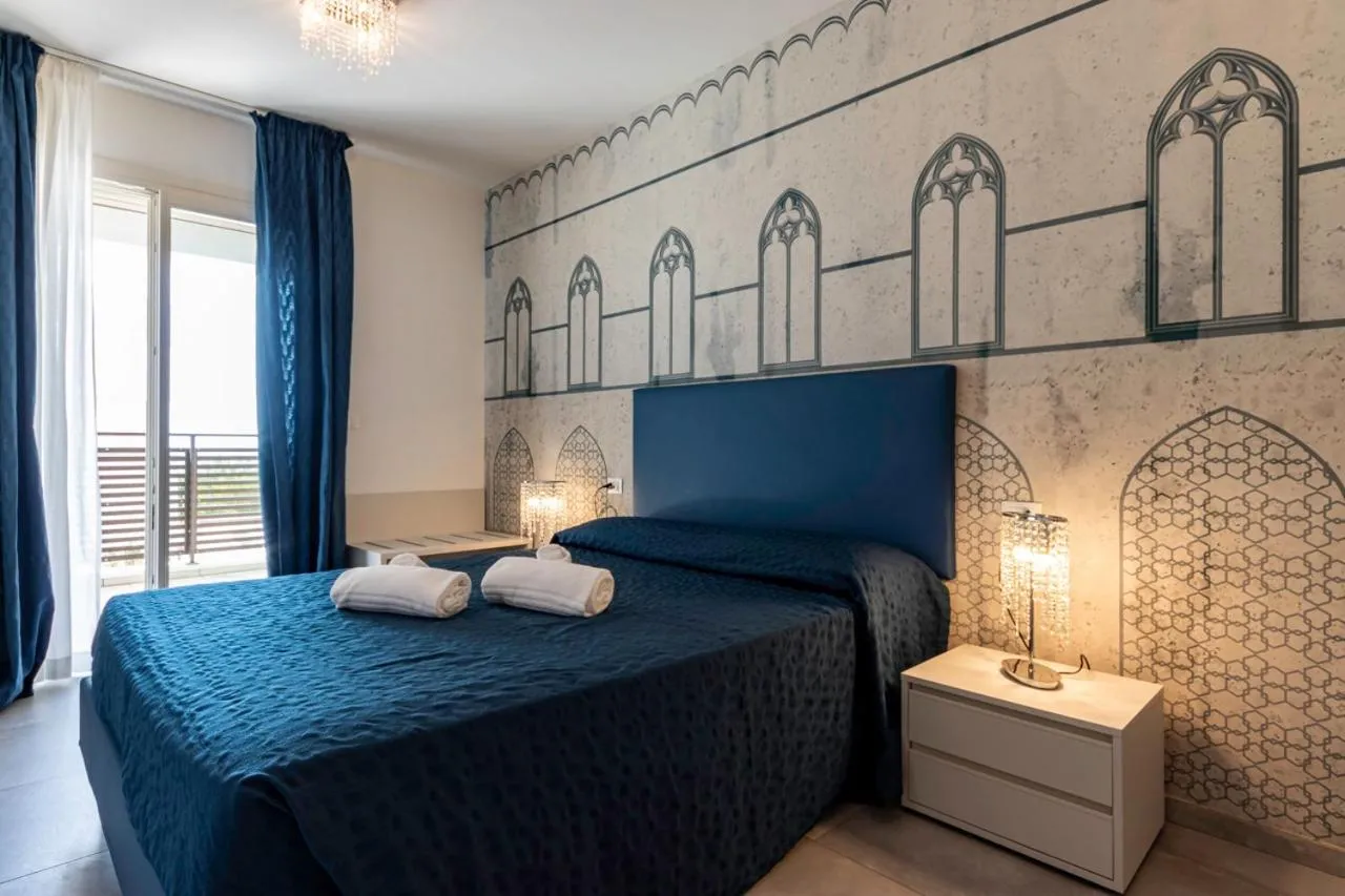 Bed in Ashanti Aparthotel Wellness&Spa