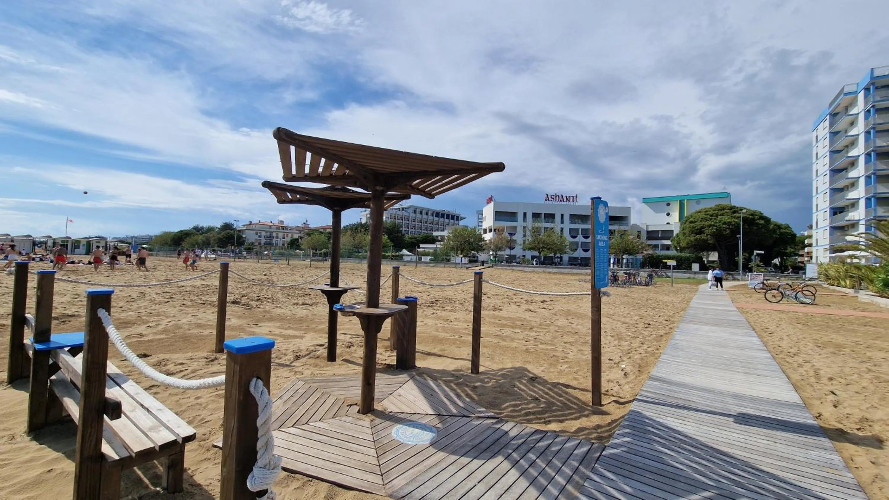 Beach in Ashanti Aparthotel Wellness&Spa