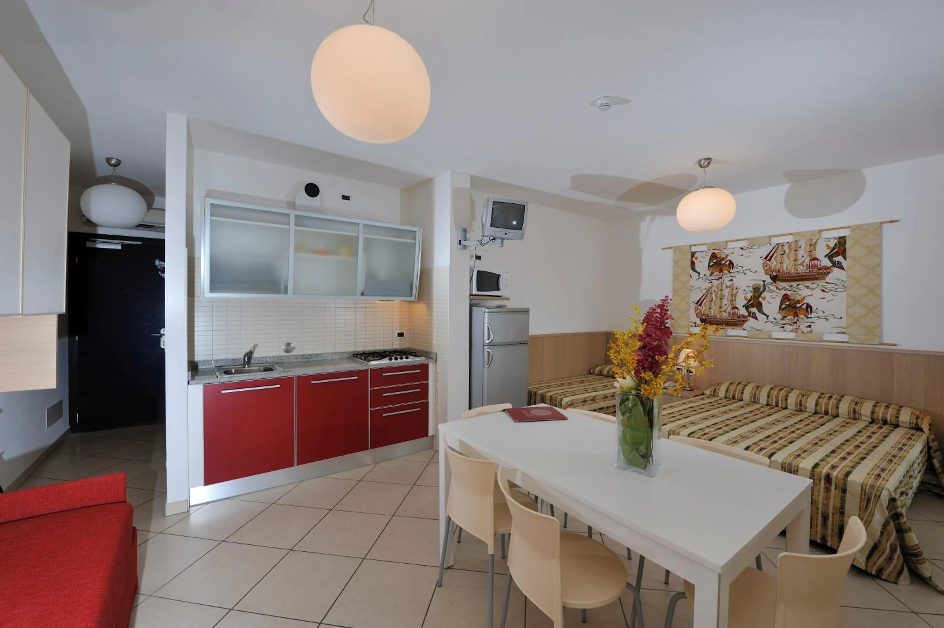 kitchen in Ashanti Aparthotel Wellness&Spa