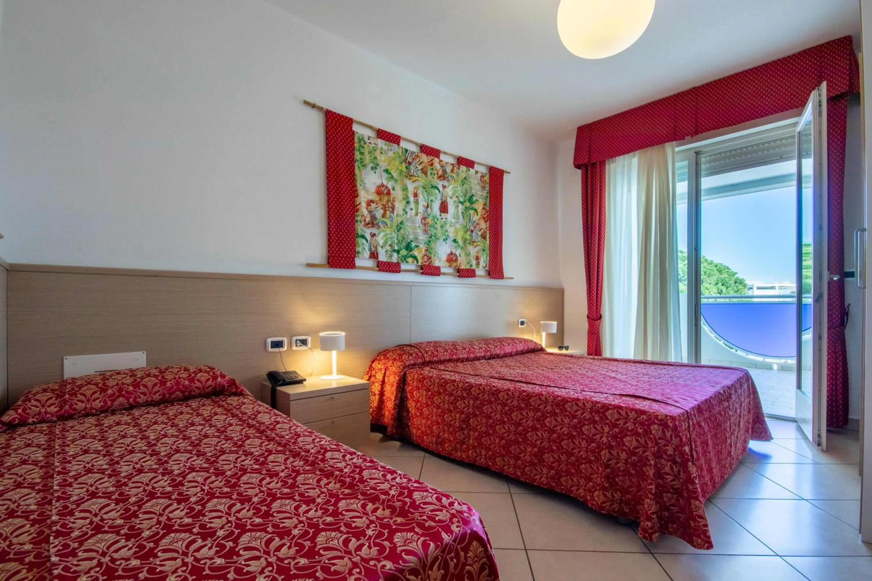 Bed in Ashanti Aparthotel Wellness&Spa