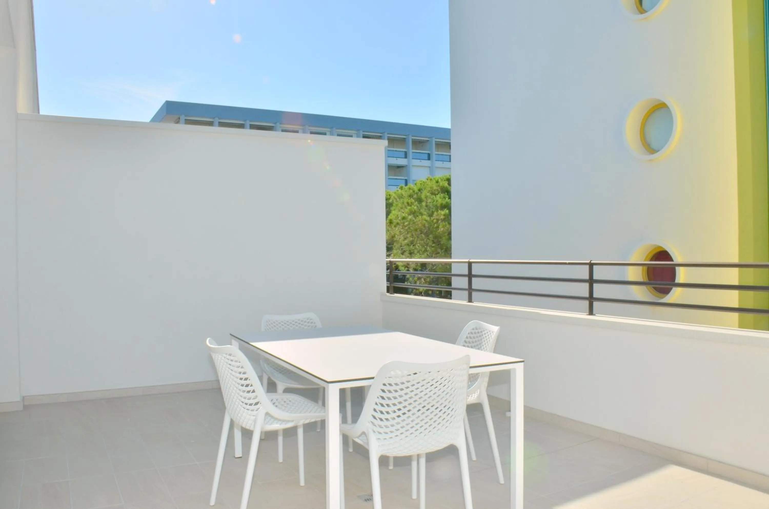 Balcony/Terrace in Ashanti Aparthotel Wellness&Spa