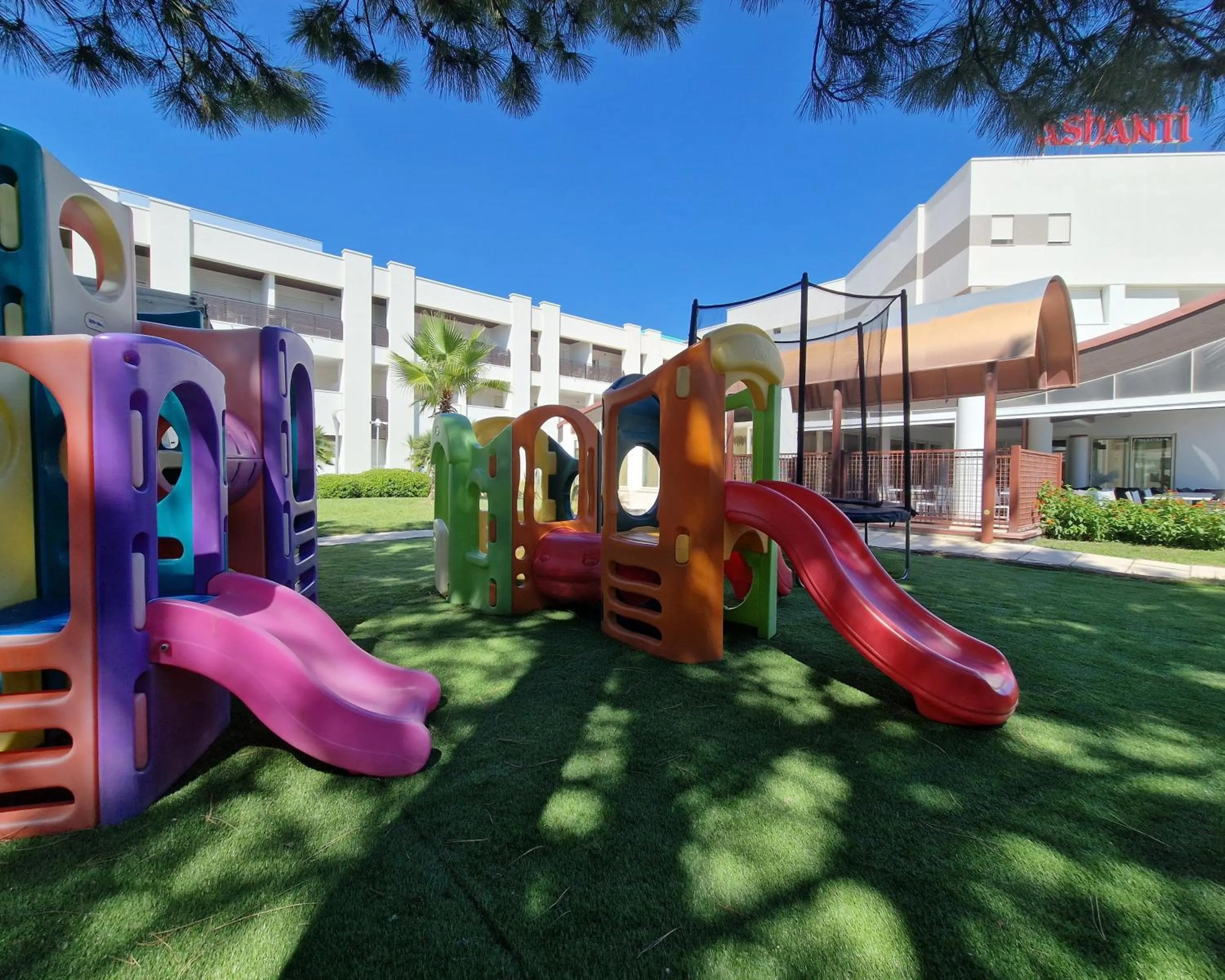 Children play ground in Ashanti Aparthotel Wellness&Spa