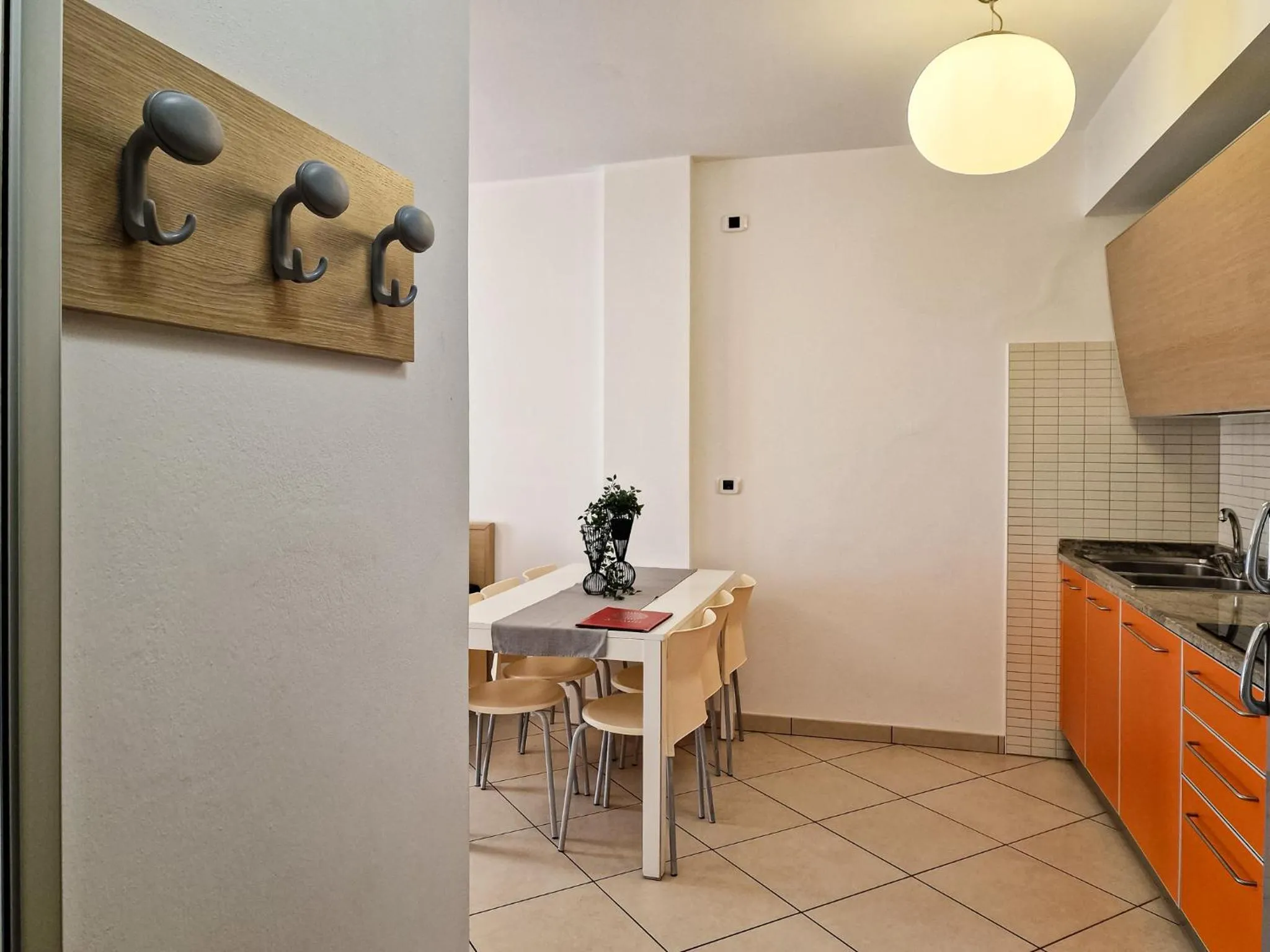 Kitchen or kitchenette in Ashanti Aparthotel Wellness&Spa