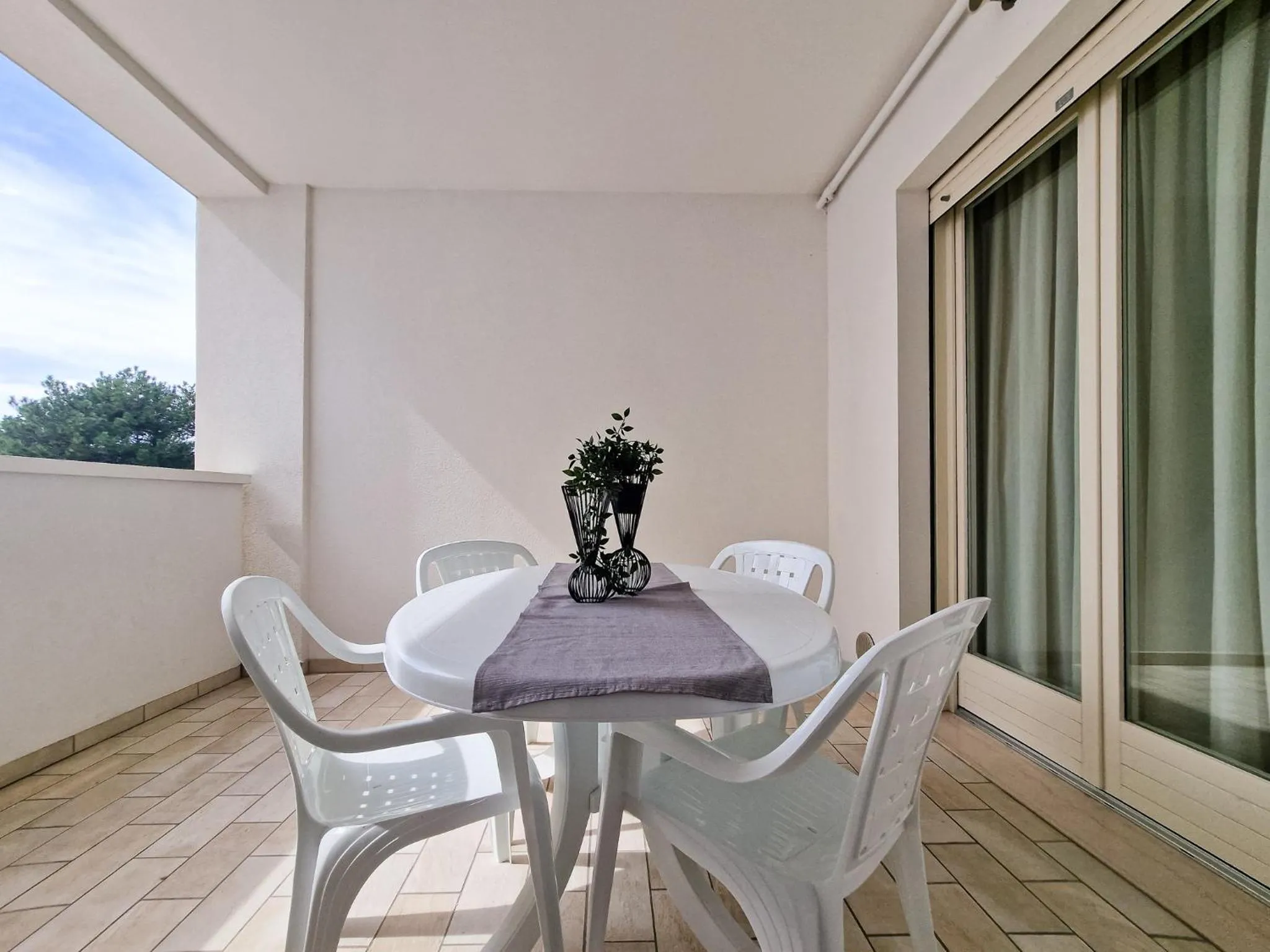 Balcony/Terrace in Ashanti Aparthotel Wellness&Spa