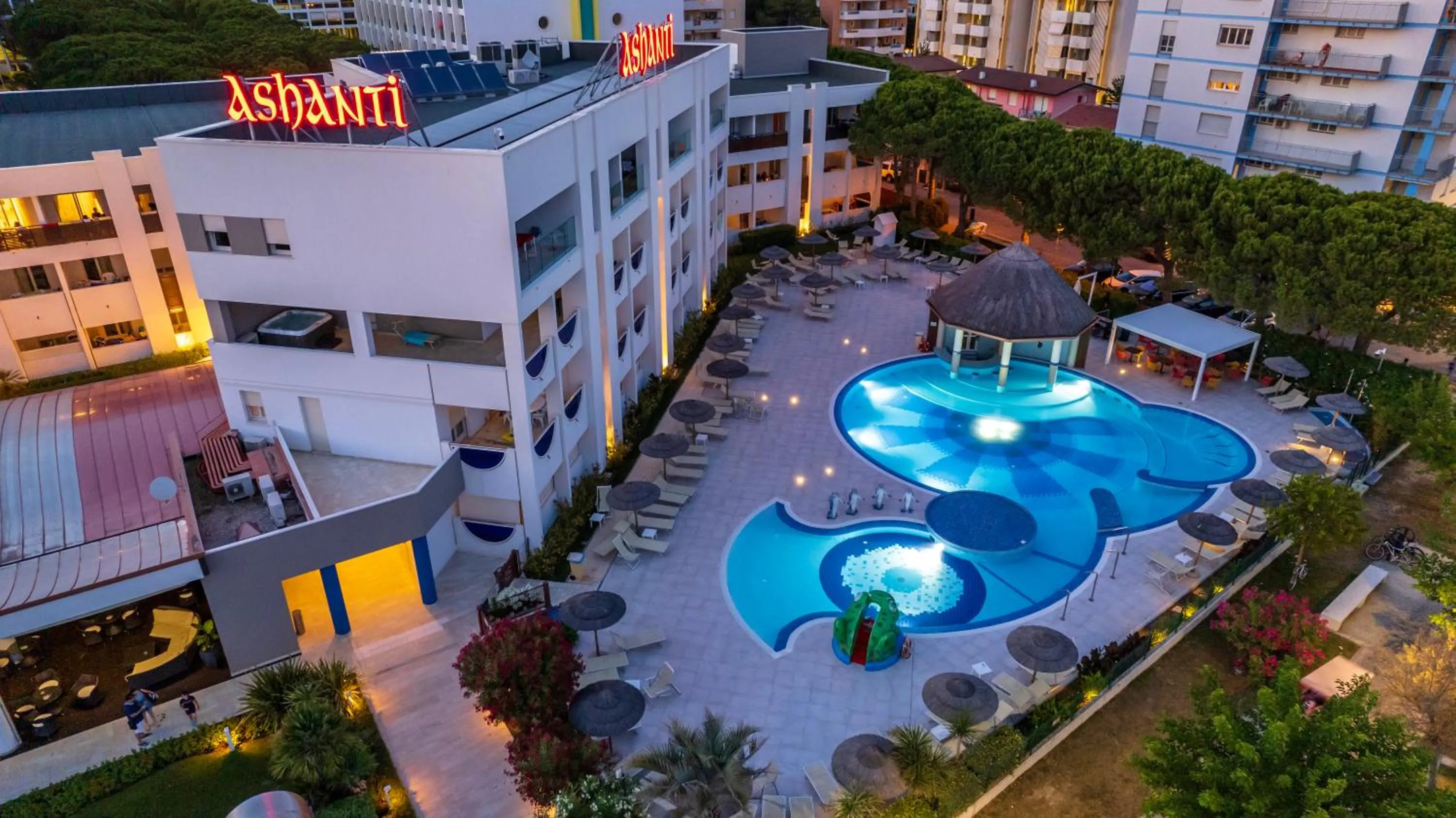 Bird's eye view in Ashanti Aparthotel Wellness&Spa