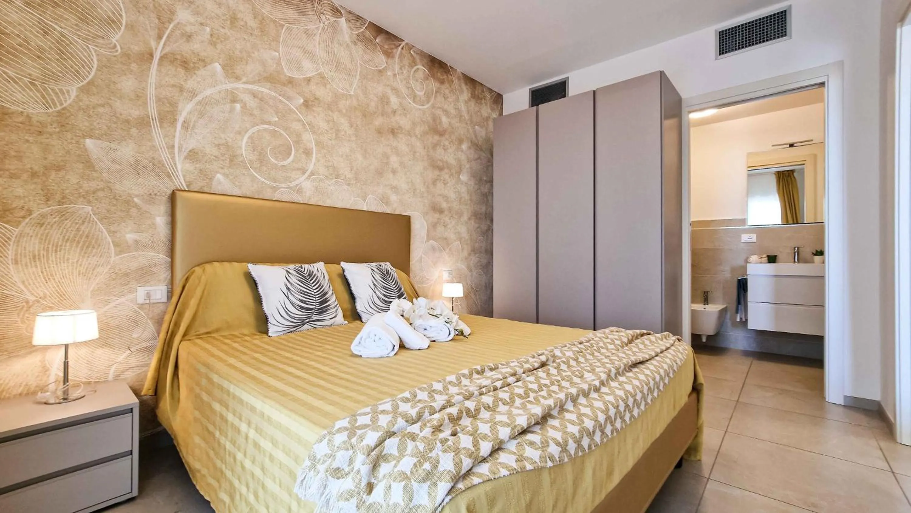 Bedroom, Bed in Ashanti Aparthotel Wellness&Spa