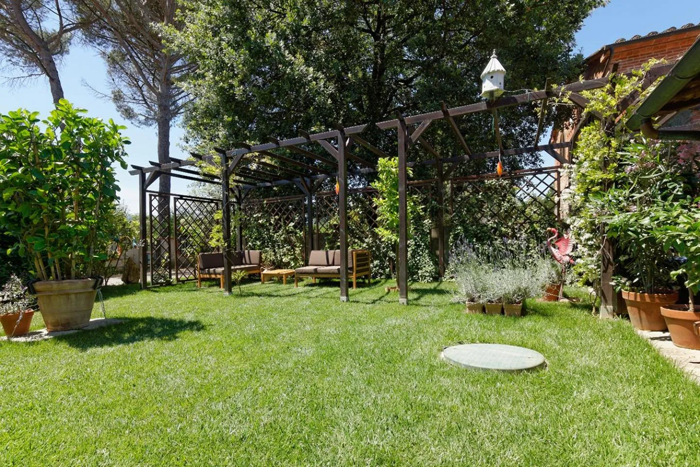 Garden in Bed & Breakfast Bel Giorgio