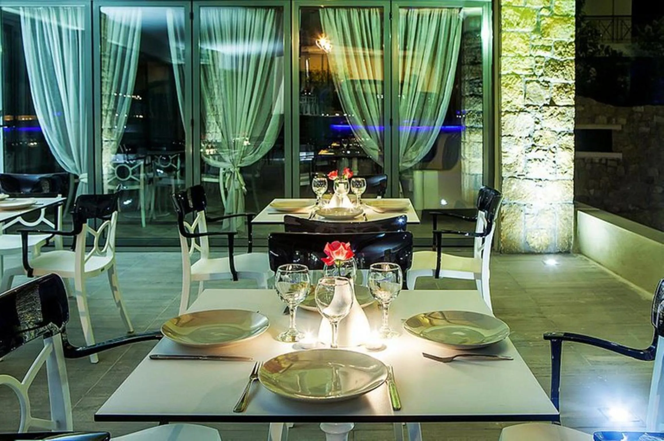 Decorative detail in Core Hotel