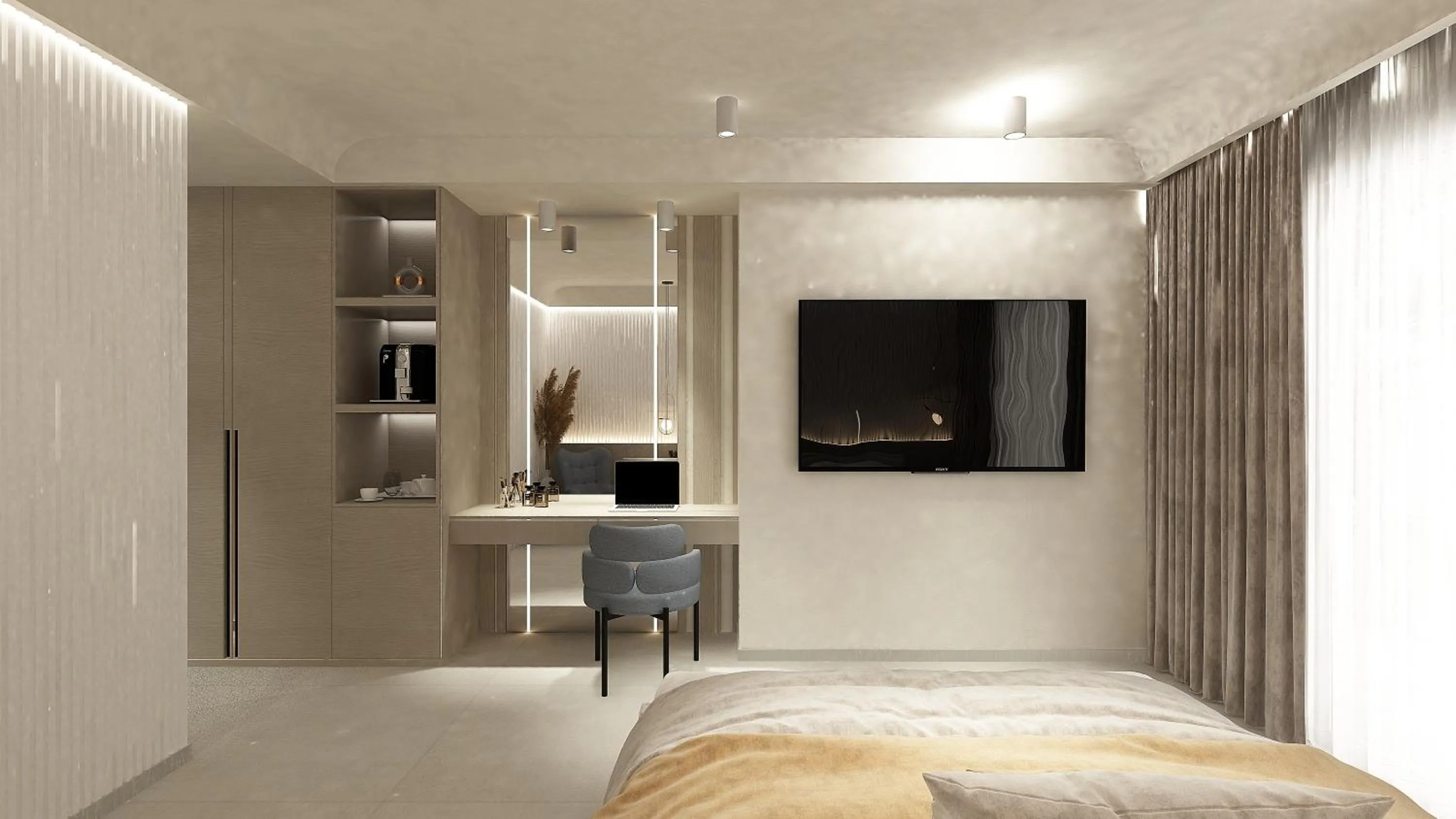 Bedroom, Bed in Core Hotel