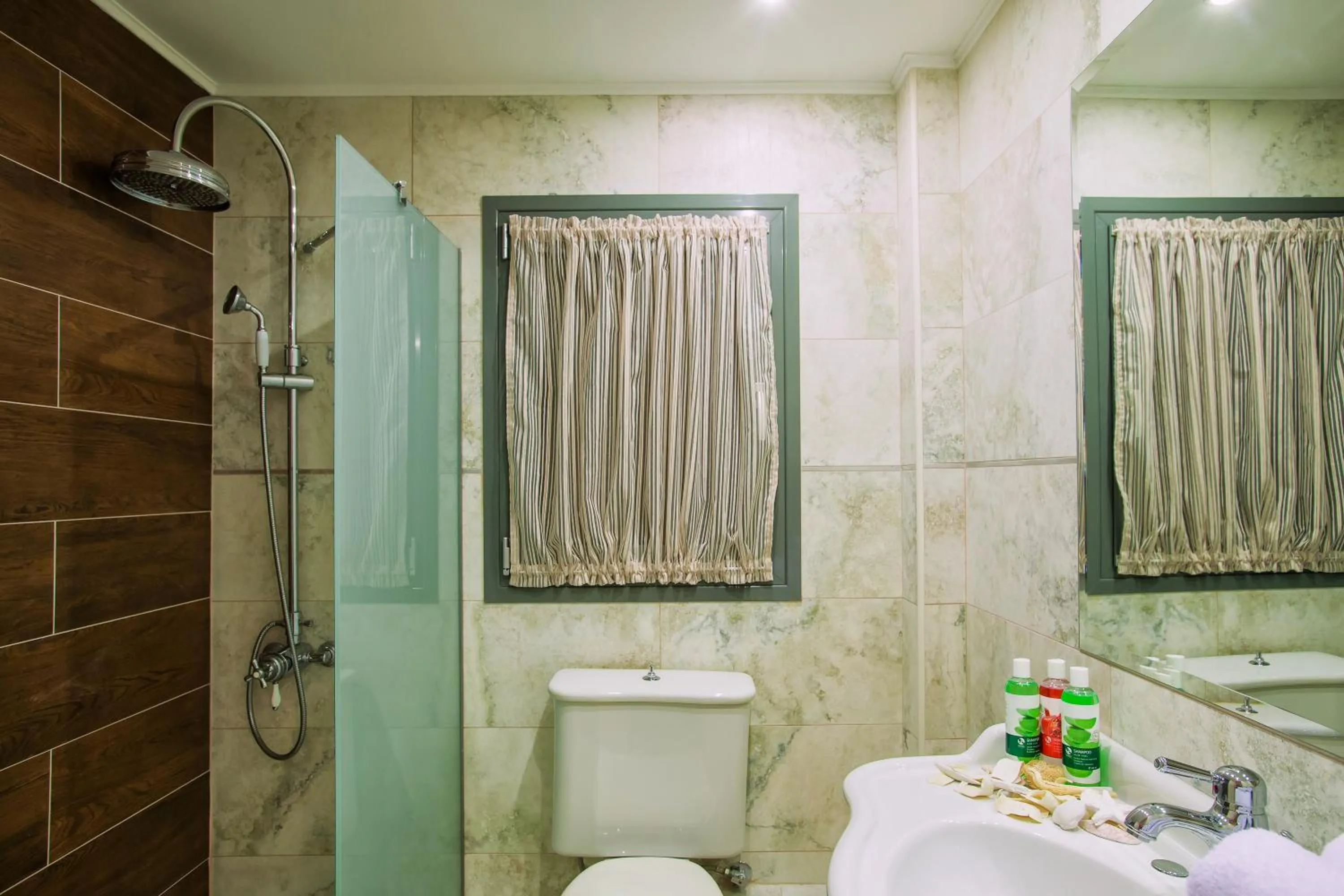 Shower in Core Hotel