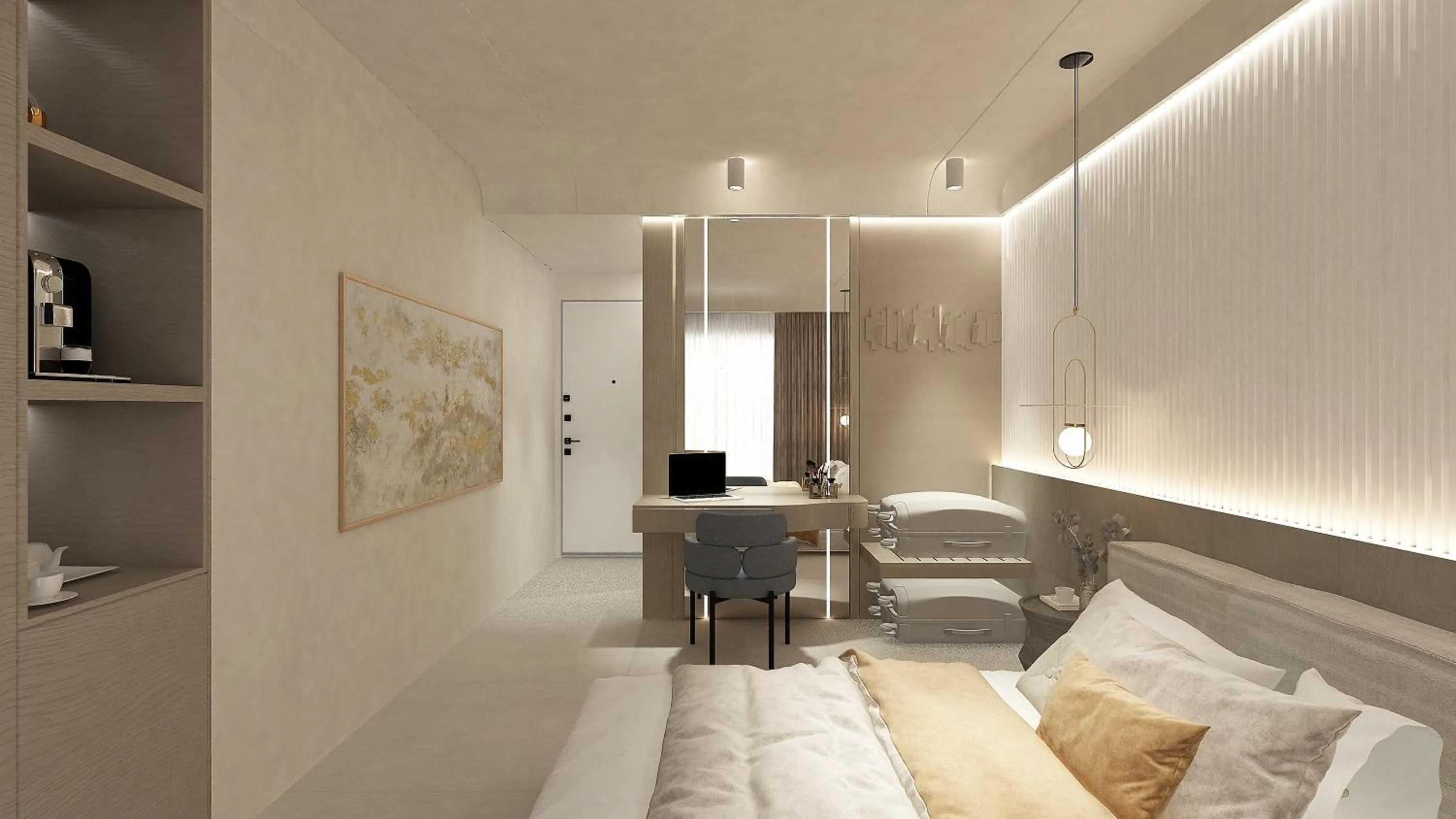 Bedroom, Bed in Core Hotel