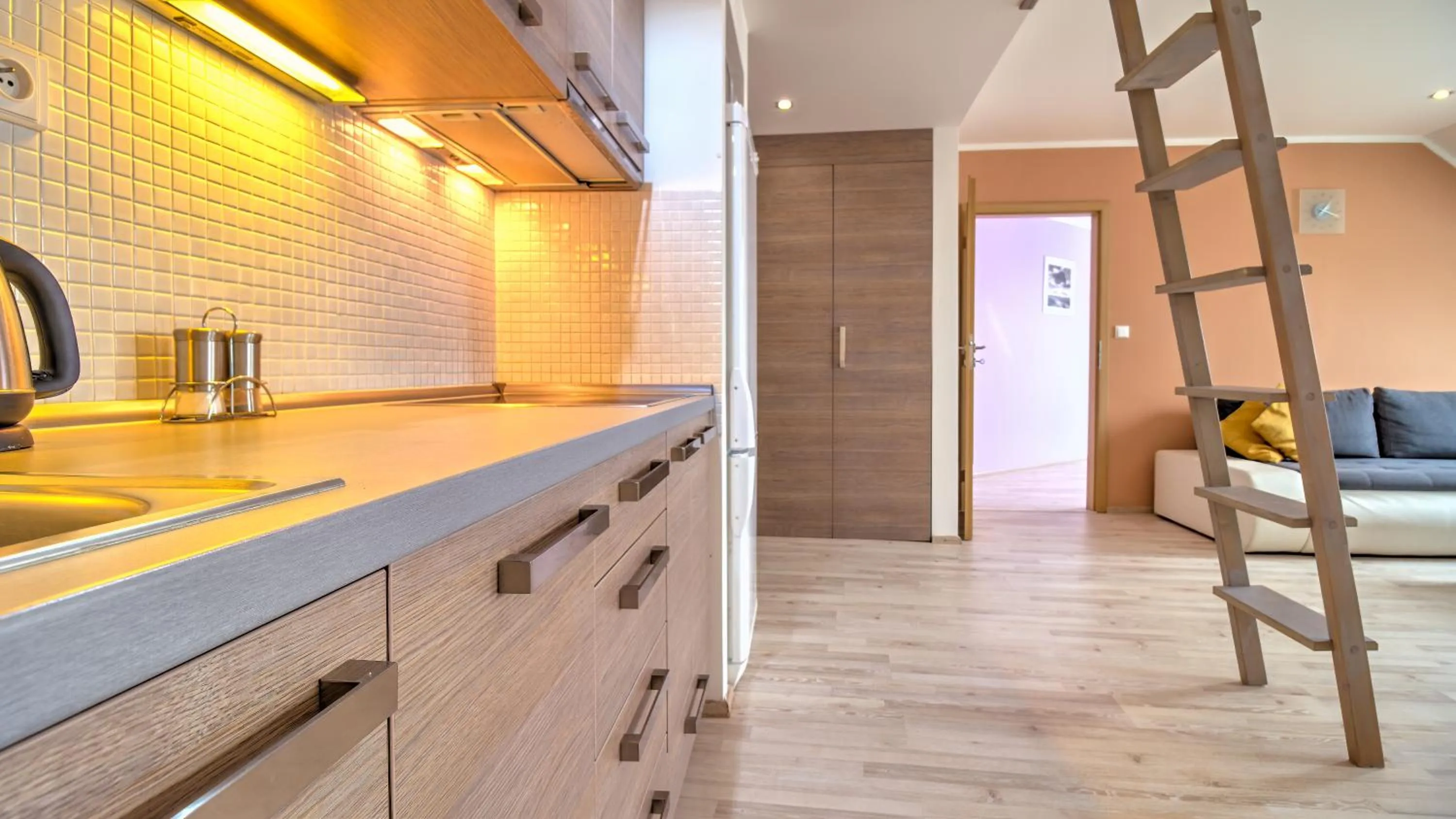 Kitchen or kitchenette in Boromeum Residence