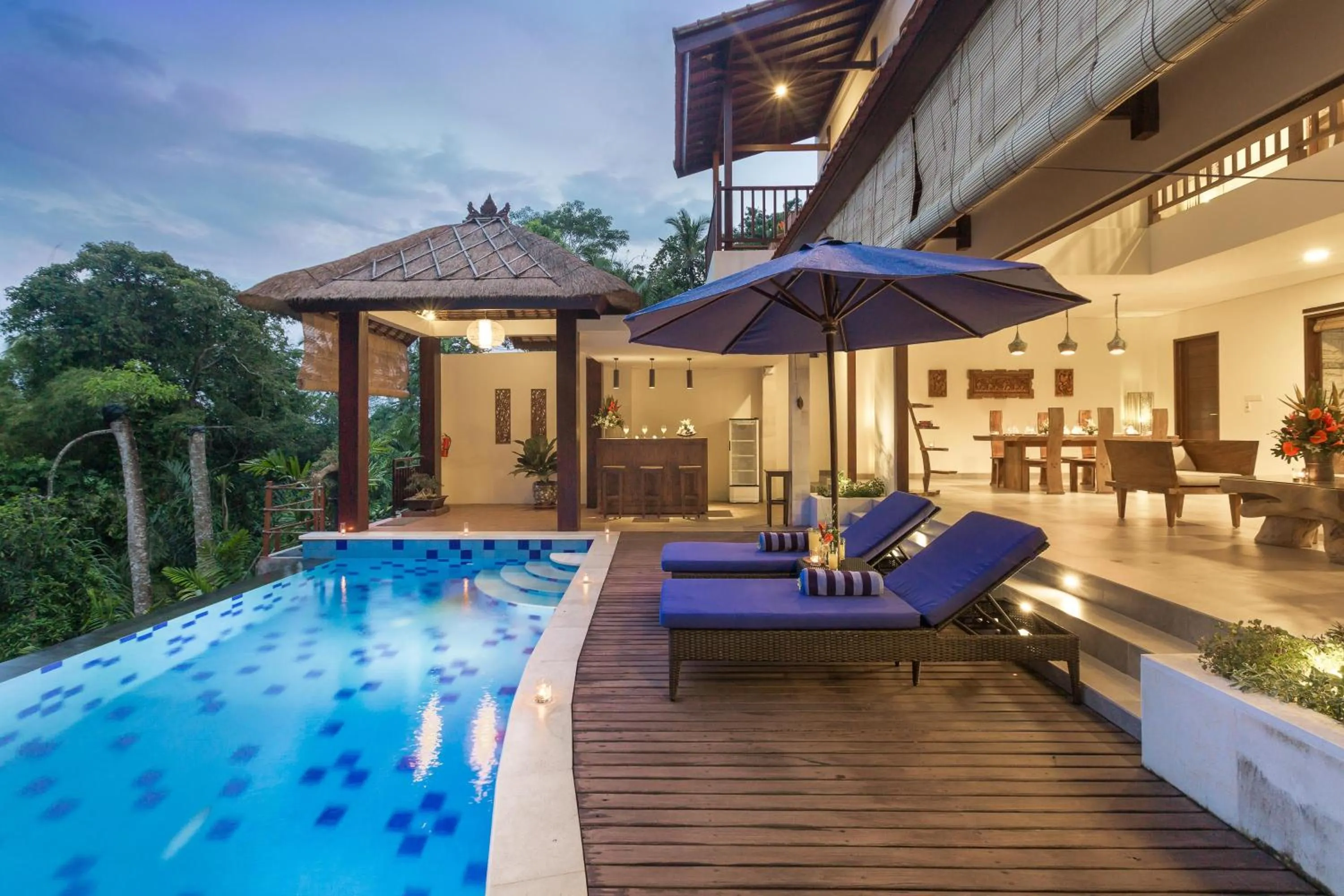 Swimming pool in Villa Atap Padi by Nagisa Bali