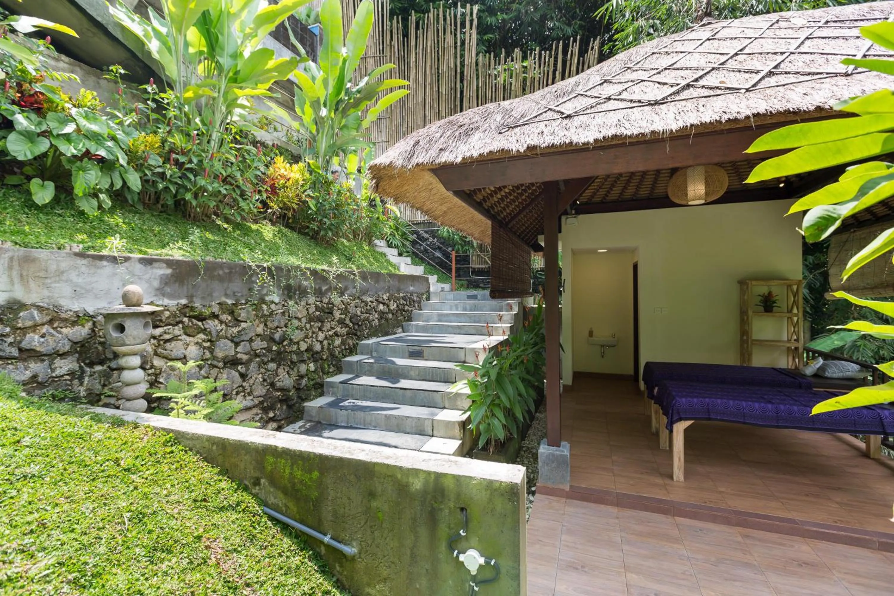 Patio in Villa Atap Padi by Nagisa Bali