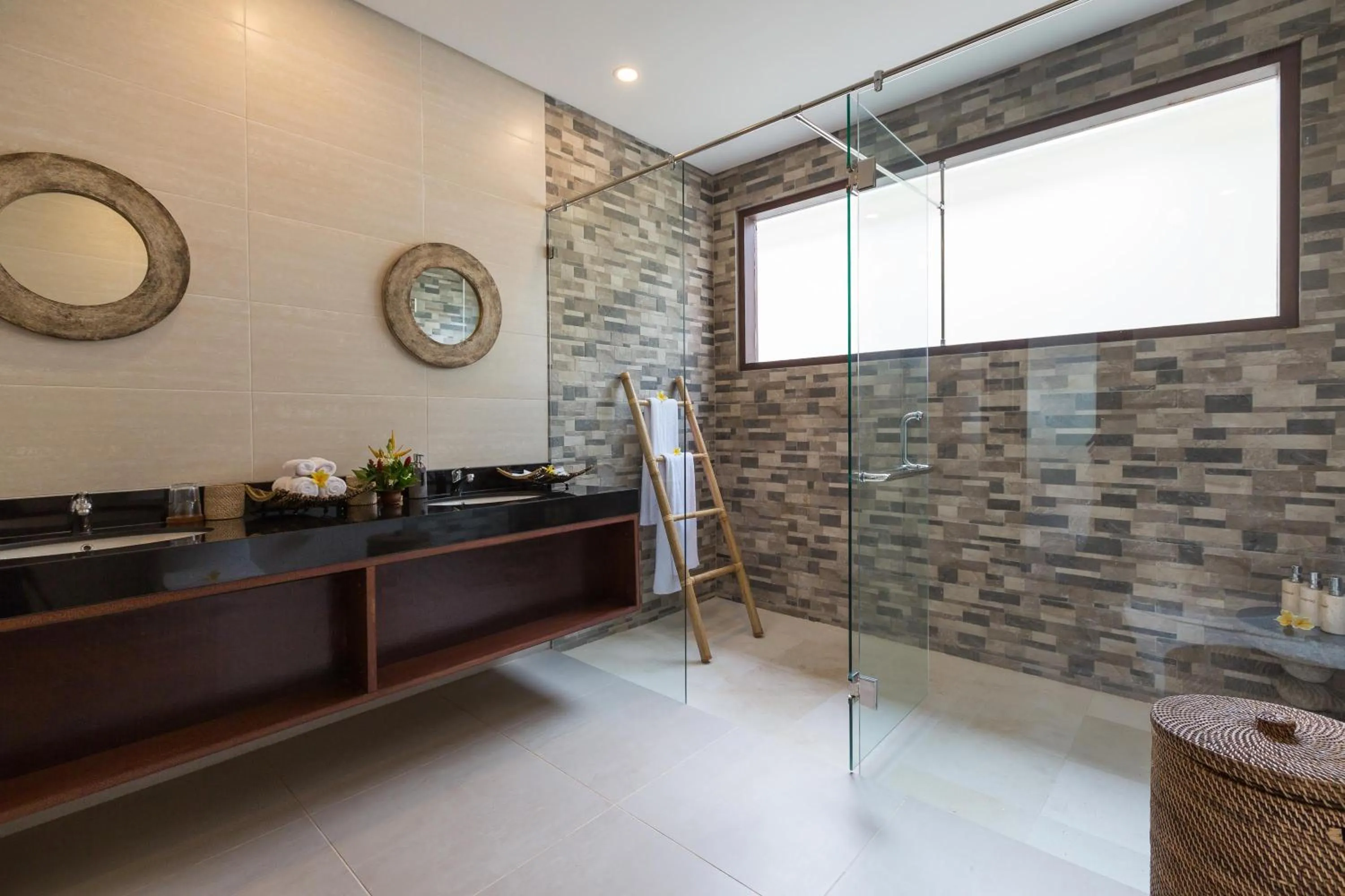 Bathroom in Villa Atap Padi by Nagisa Bali