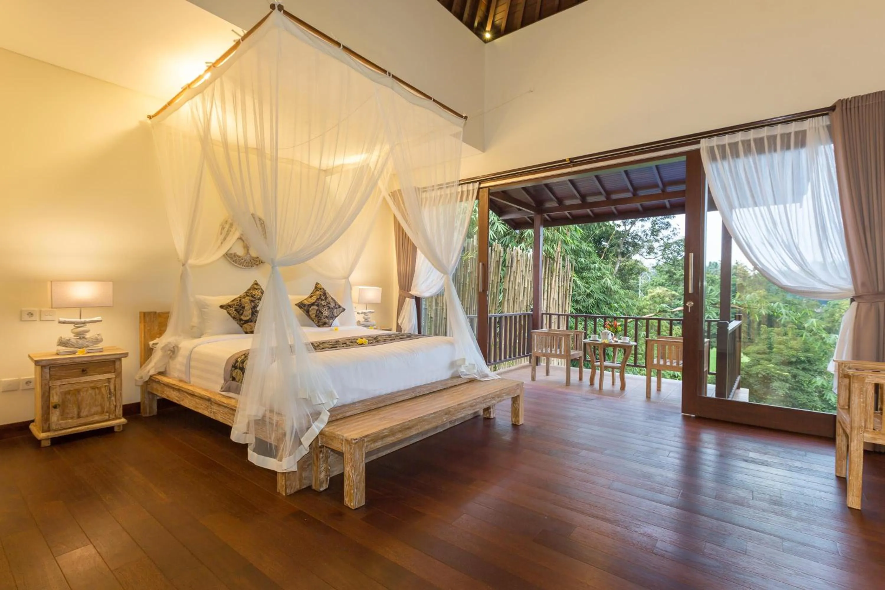 Bed in Villa Atap Padi by Nagisa Bali