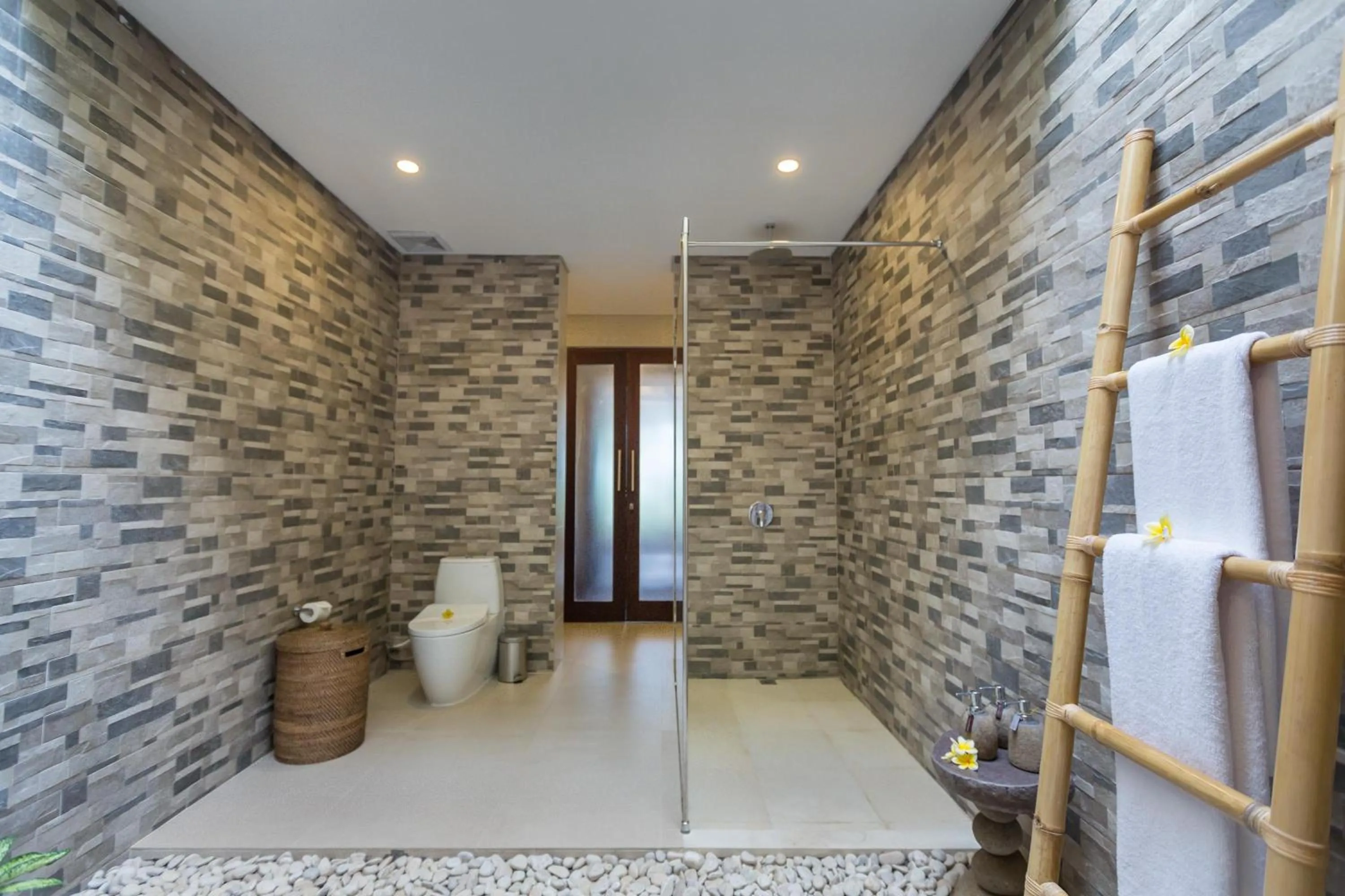 Bathroom in Villa Atap Padi by Nagisa Bali