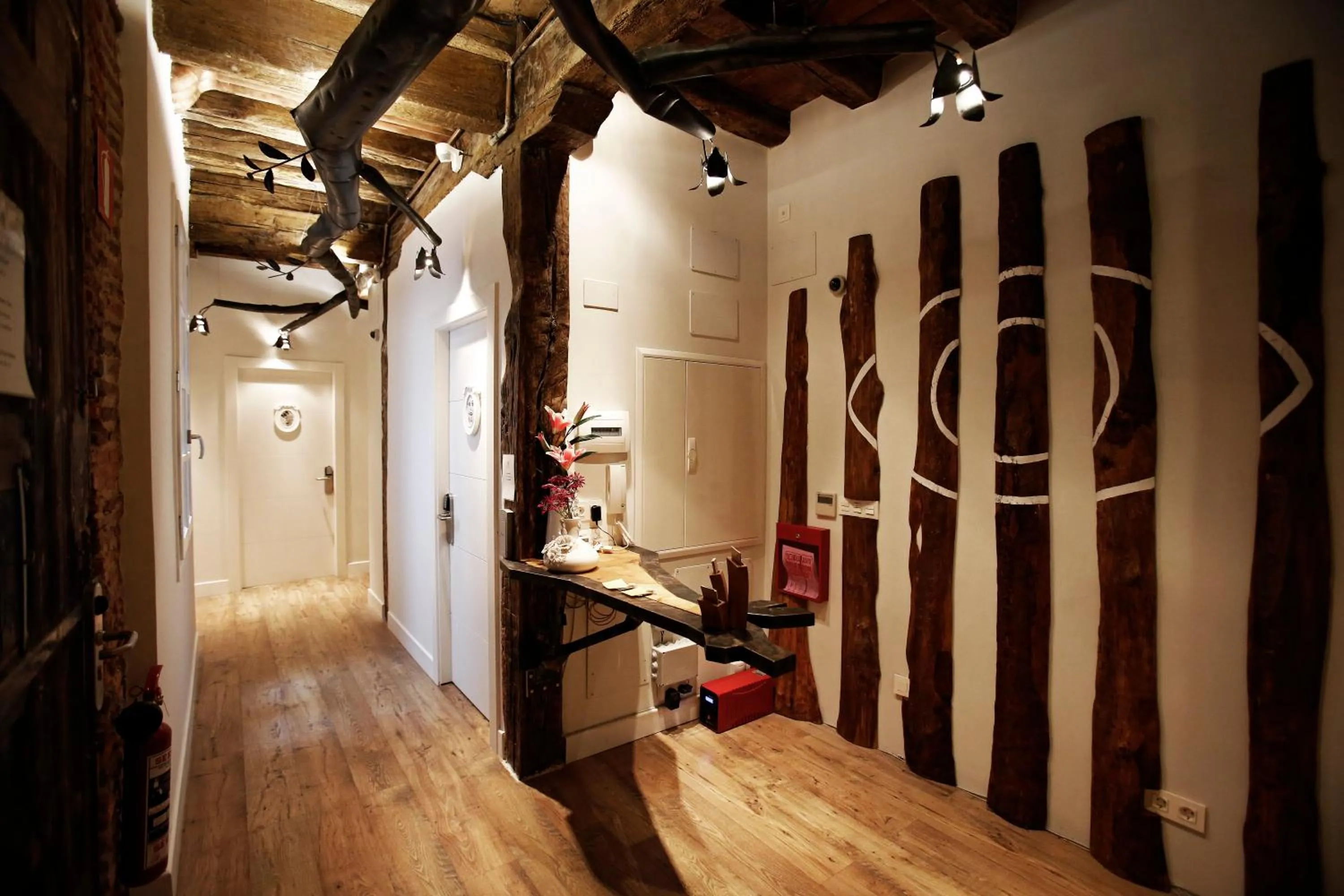 Lobby or reception in Pensión Basque Boutique