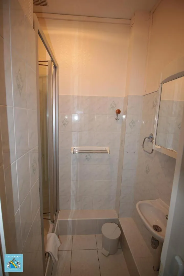 Bathroom in Hôtel Au Clos Paillé La Roche Posay