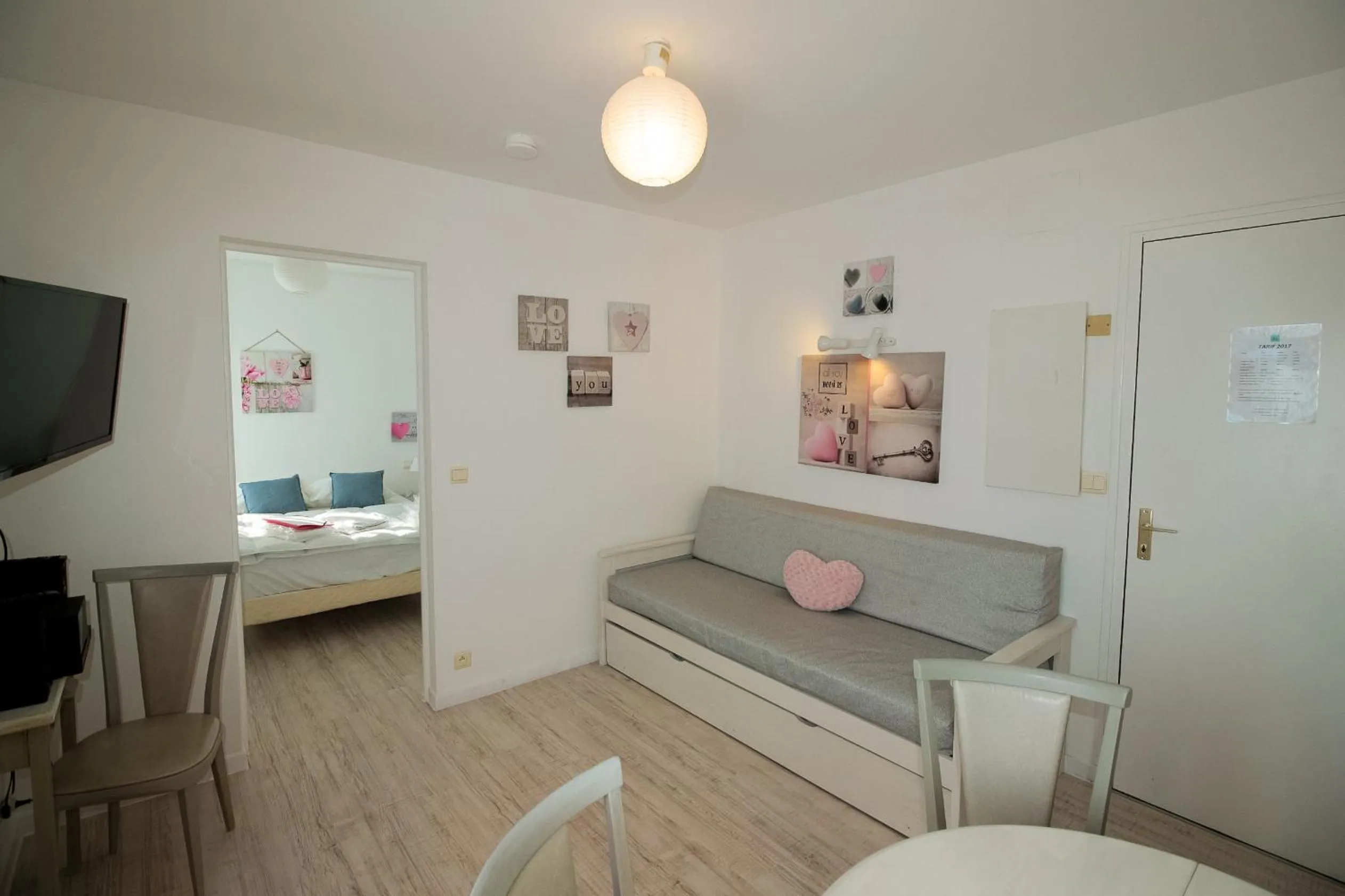 Living room in Hôtel Au Clos Paillé La Roche Posay