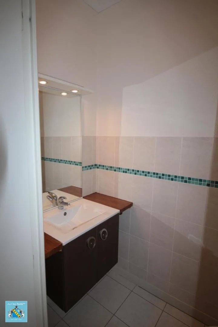 Bathroom in Hôtel Au Clos Paillé La Roche Posay