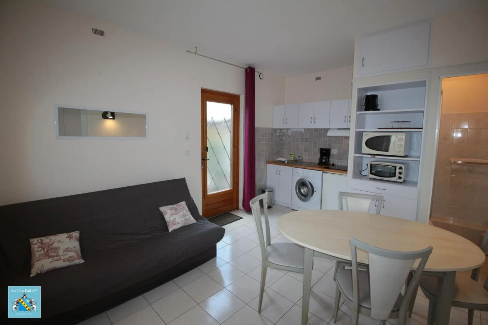 Living room in Hôtel Au Clos Paillé La Roche Posay