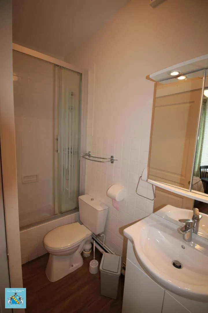 Bathroom in Hôtel Au Clos Paillé La Roche Posay