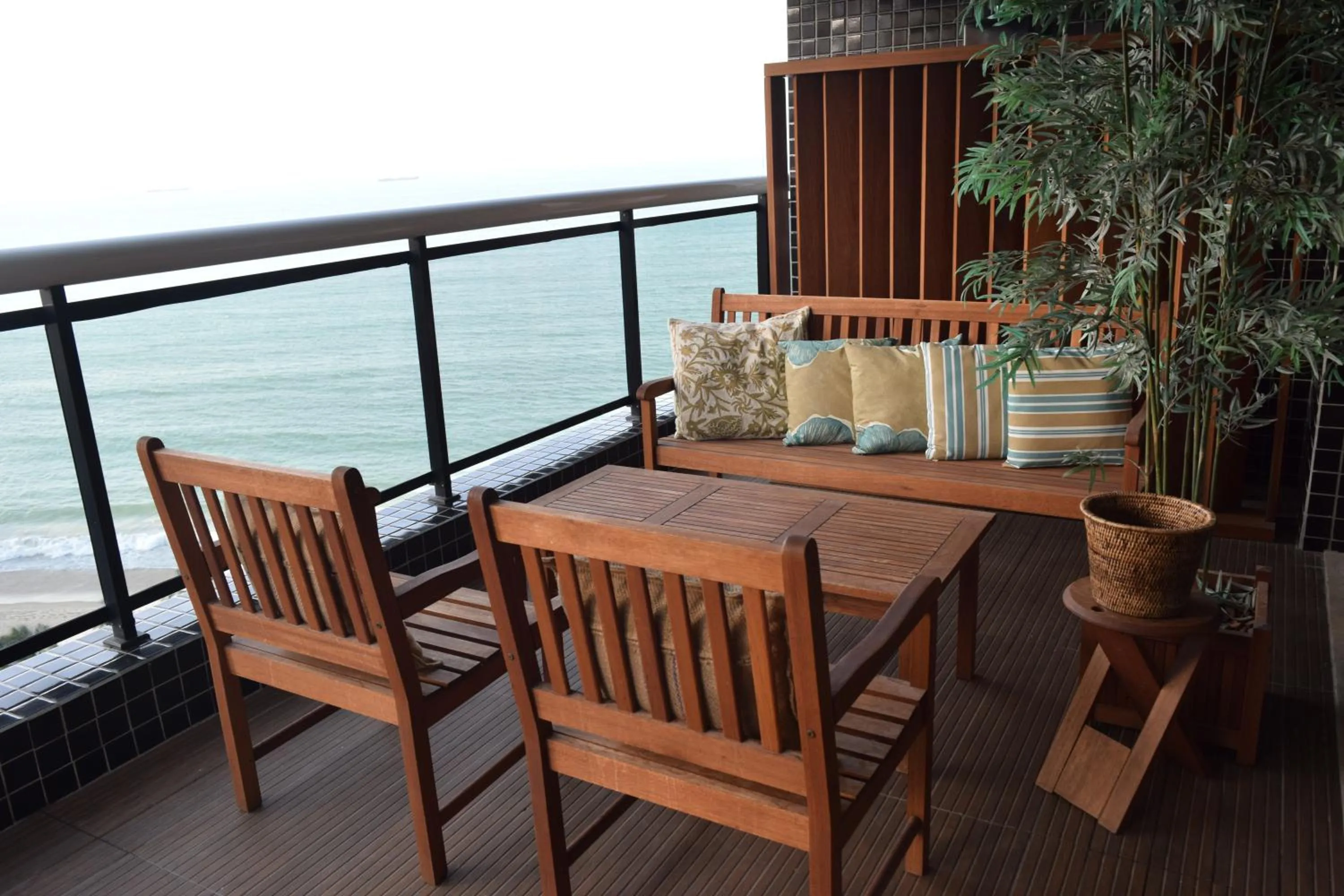 Balcony/Terrace in Grupo Vip Landscape Fortaleza