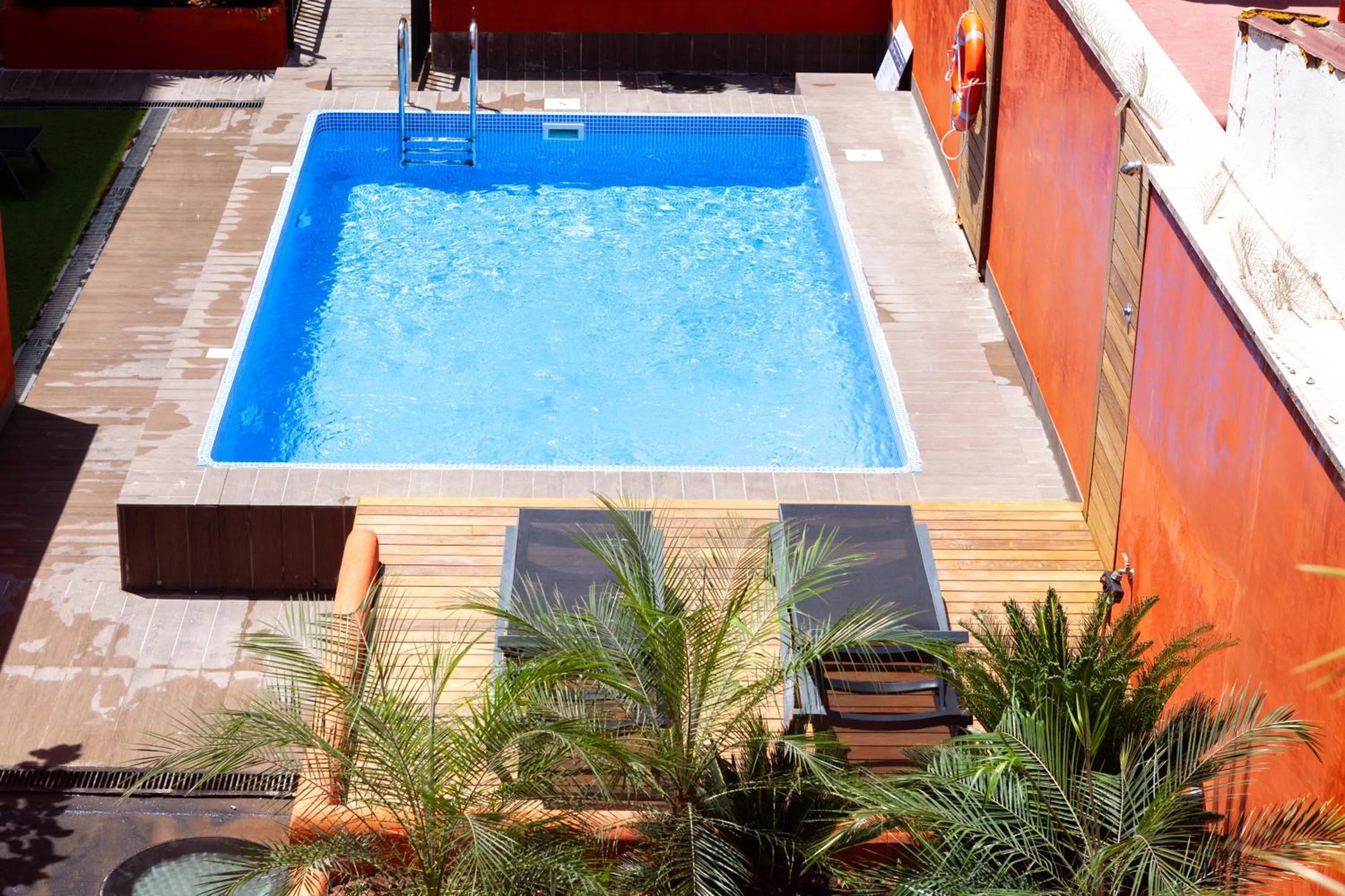 Bird's eye view in Enjoybcn Patio de Gala