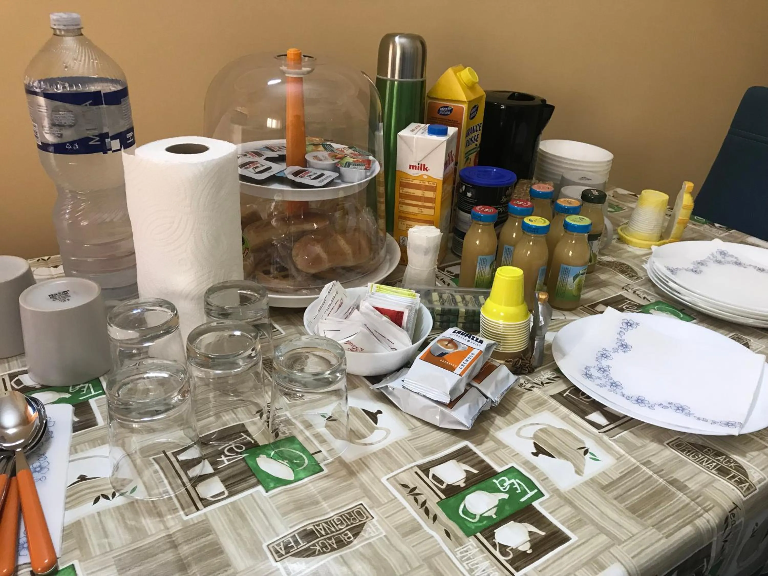 Breakfast in B&B Trieste Caltanissetta