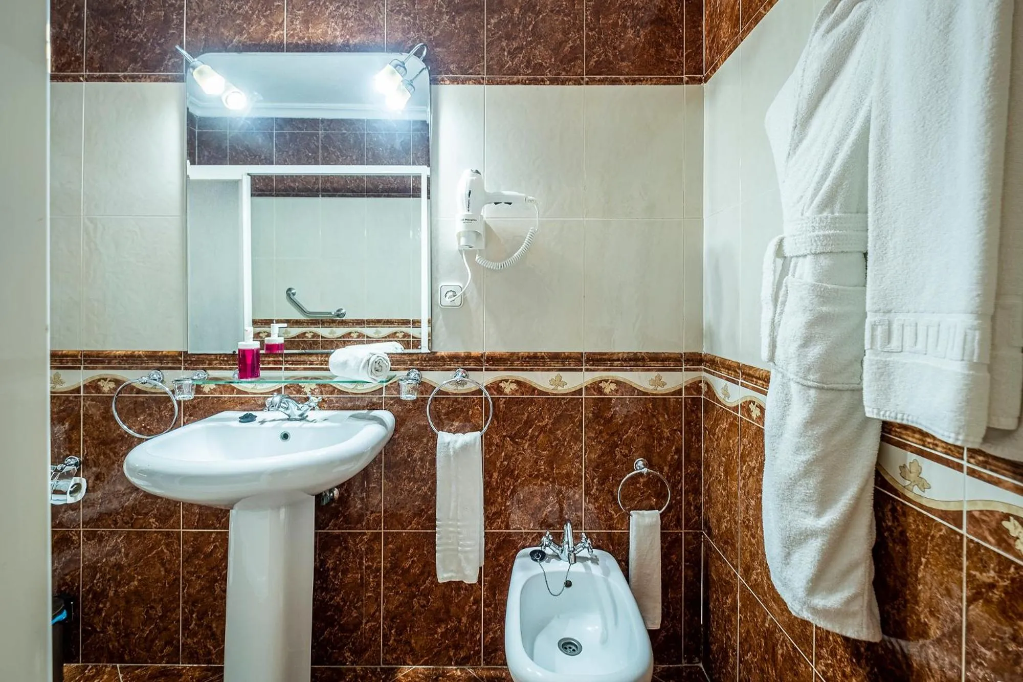 Shower in Hotel Gines