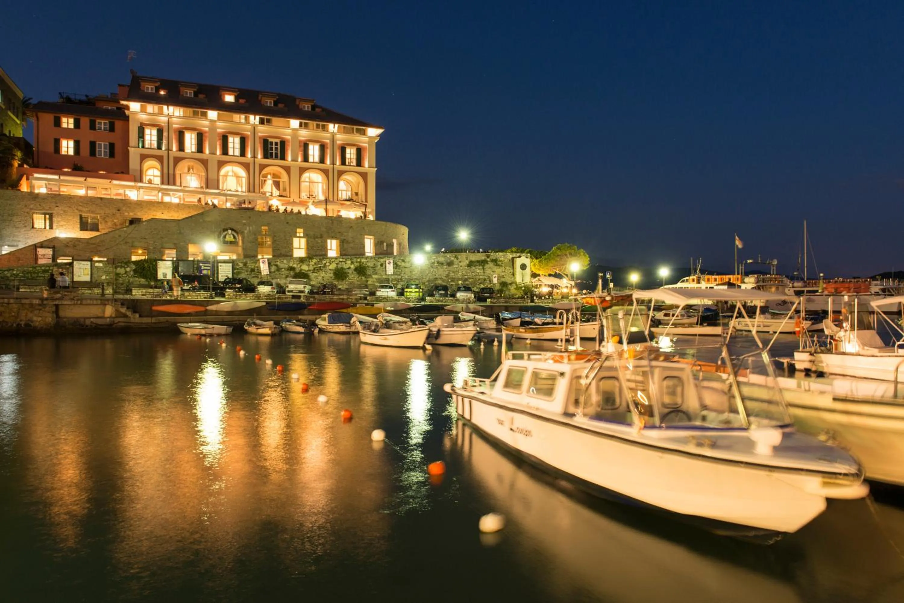 Facade/entrance in Grand Hotel Portovenere