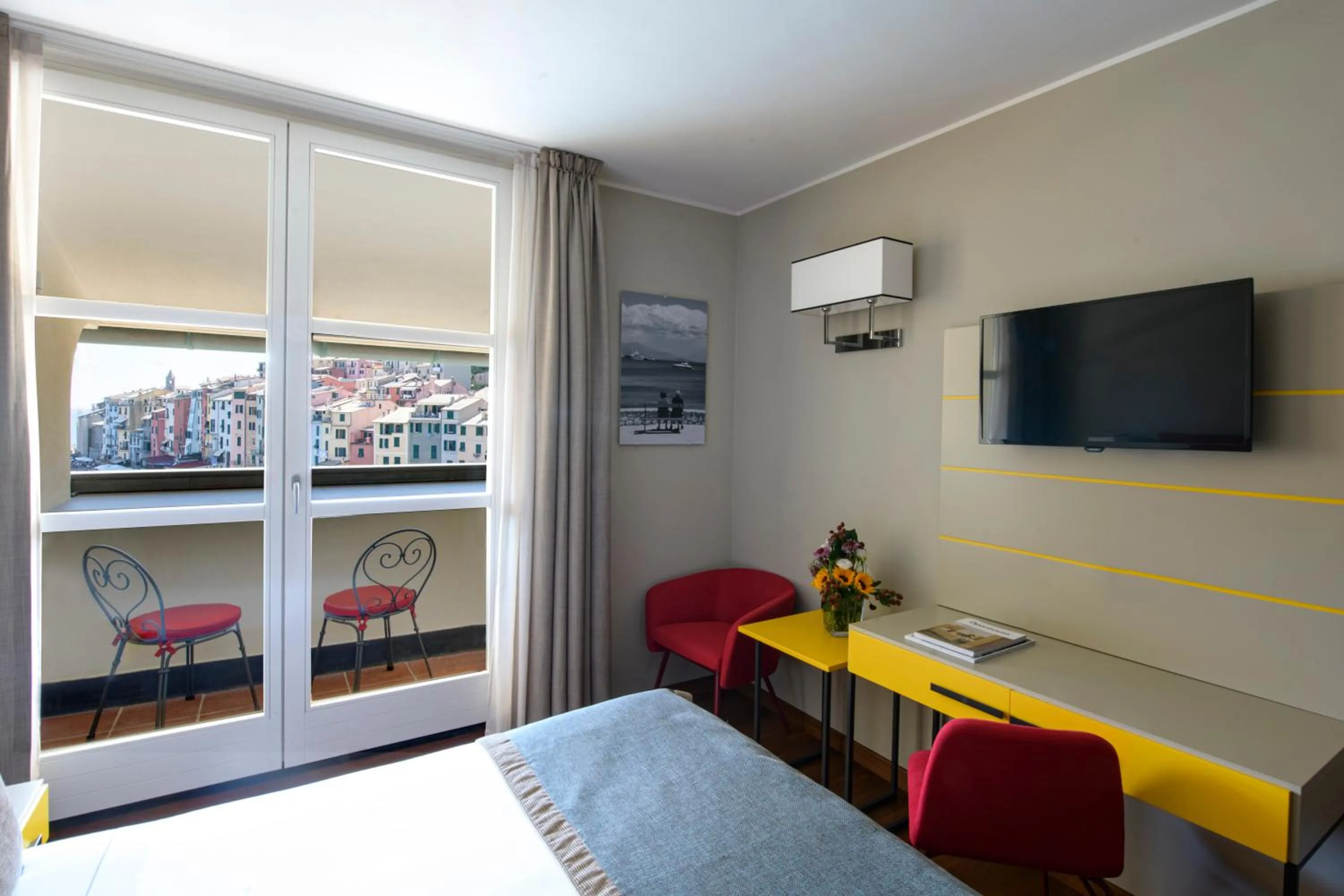 Bedroom in Grand Hotel Portovenere