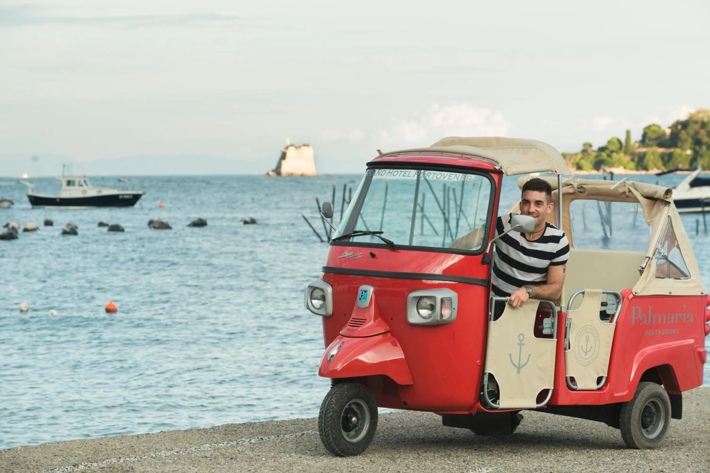 People in Grand Hotel Portovenere
