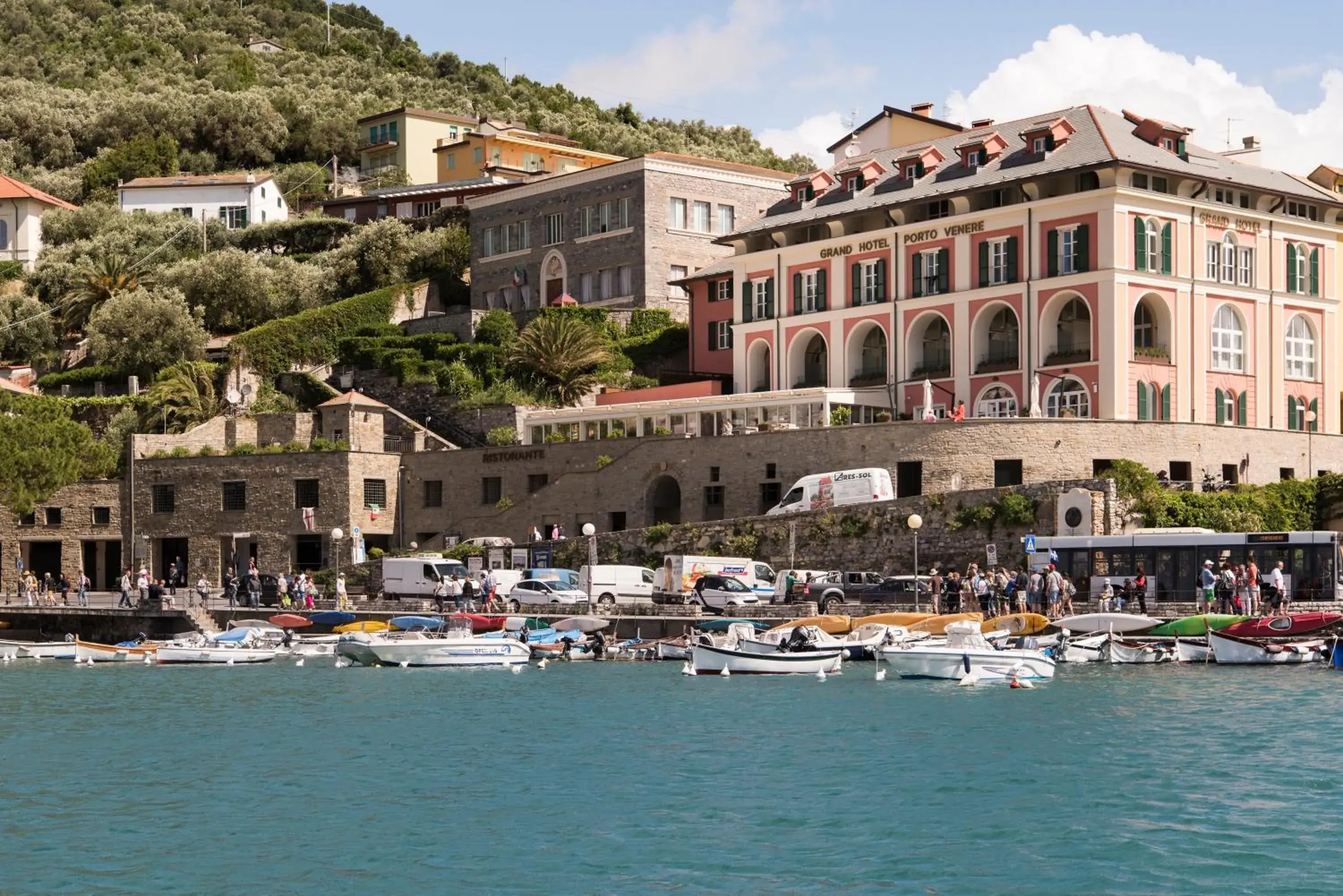 Property building in Grand Hotel Portovenere Property building in Grand Hotel Portovenere