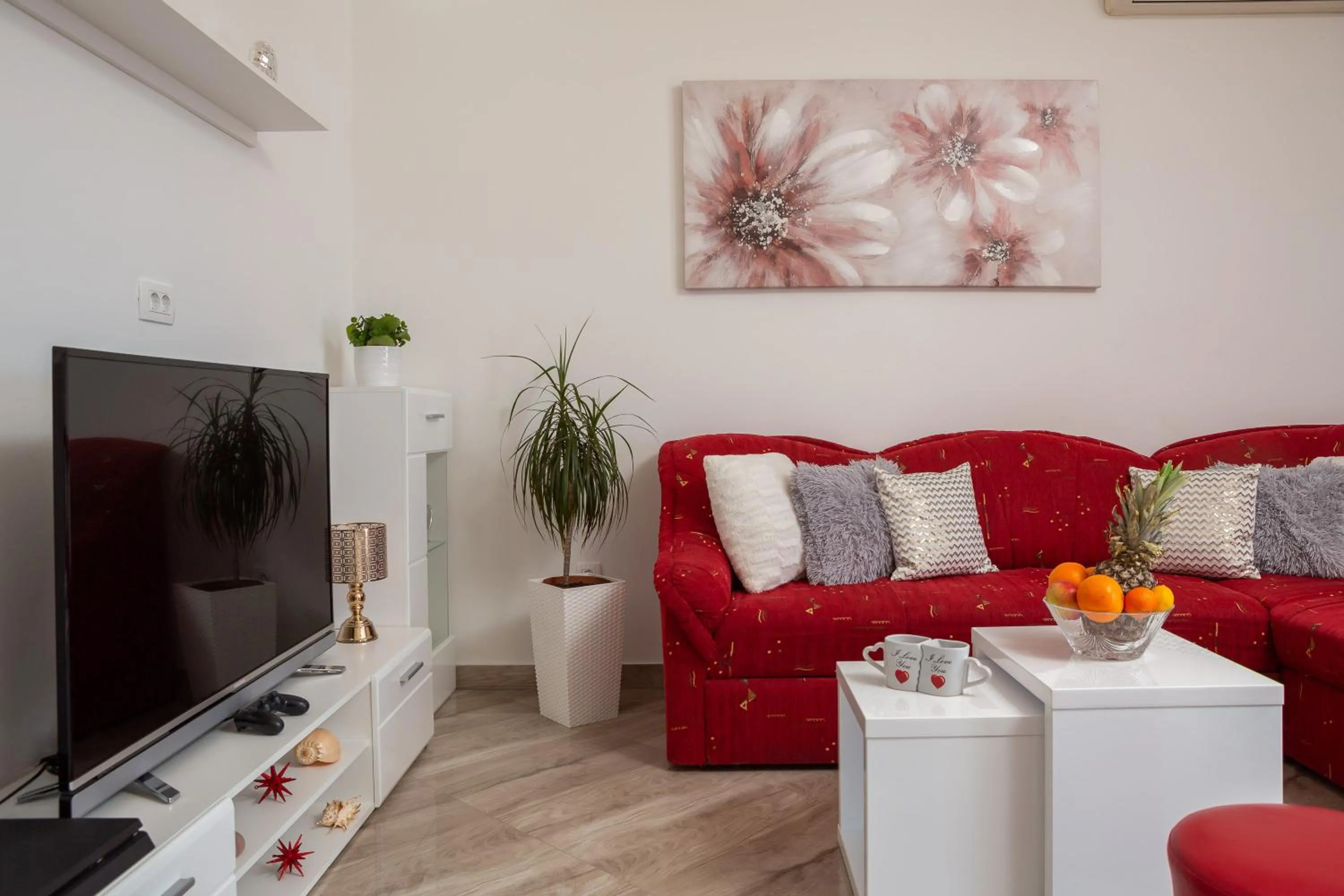 TV and multimedia in FBA Family Beach Apartments