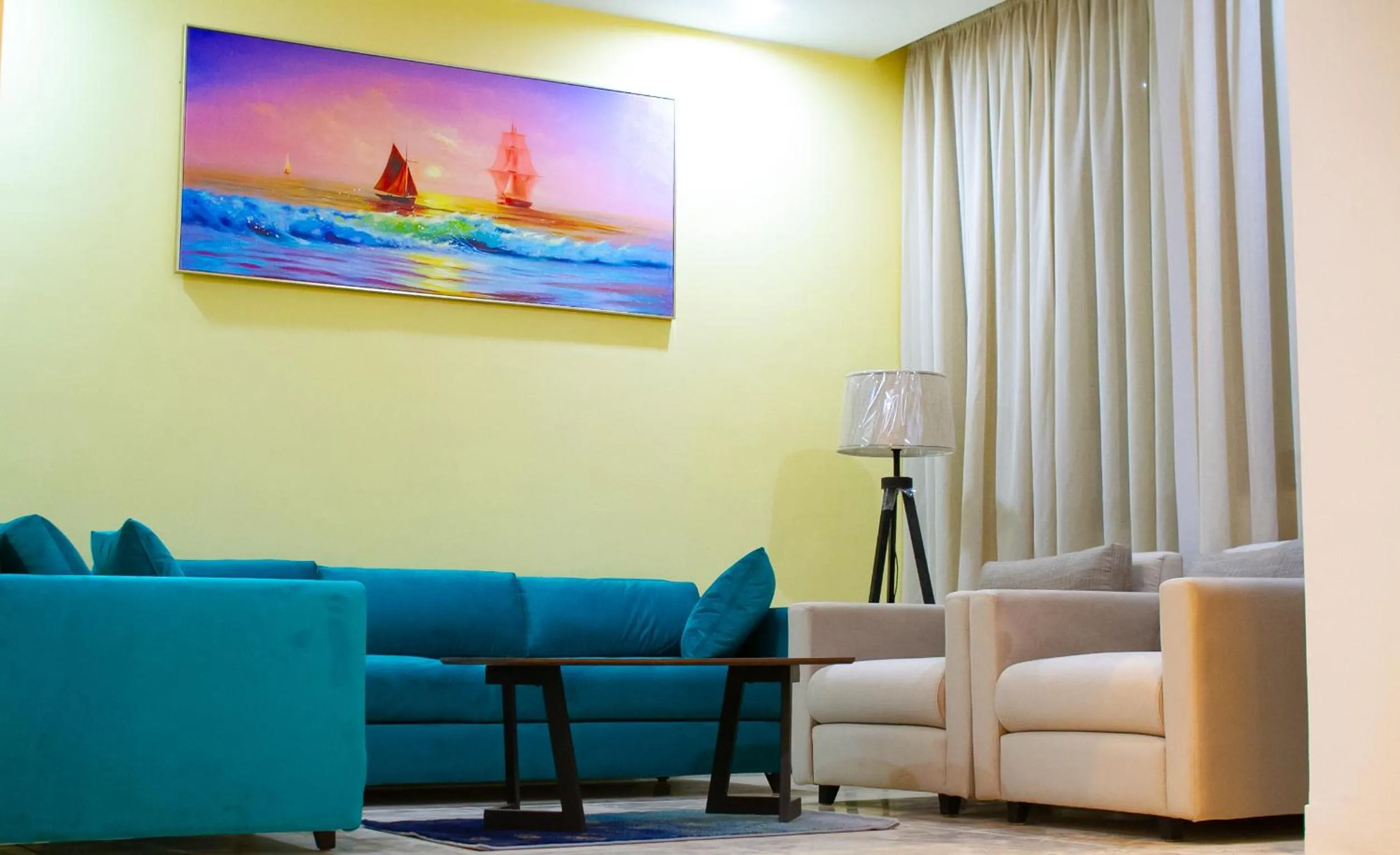 Living room in SUNSET HOTEL