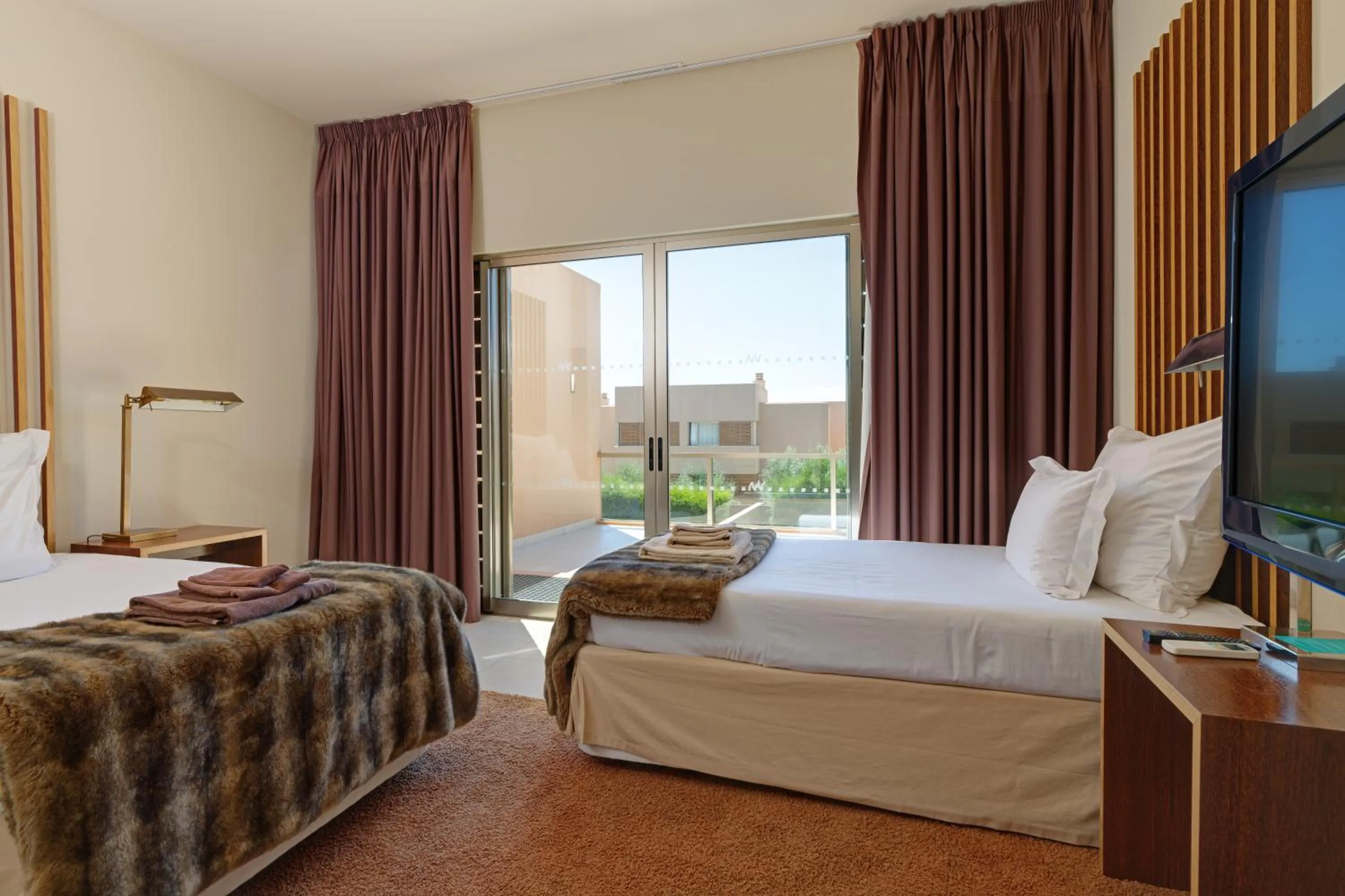 Bed in Salgados Beach Villas