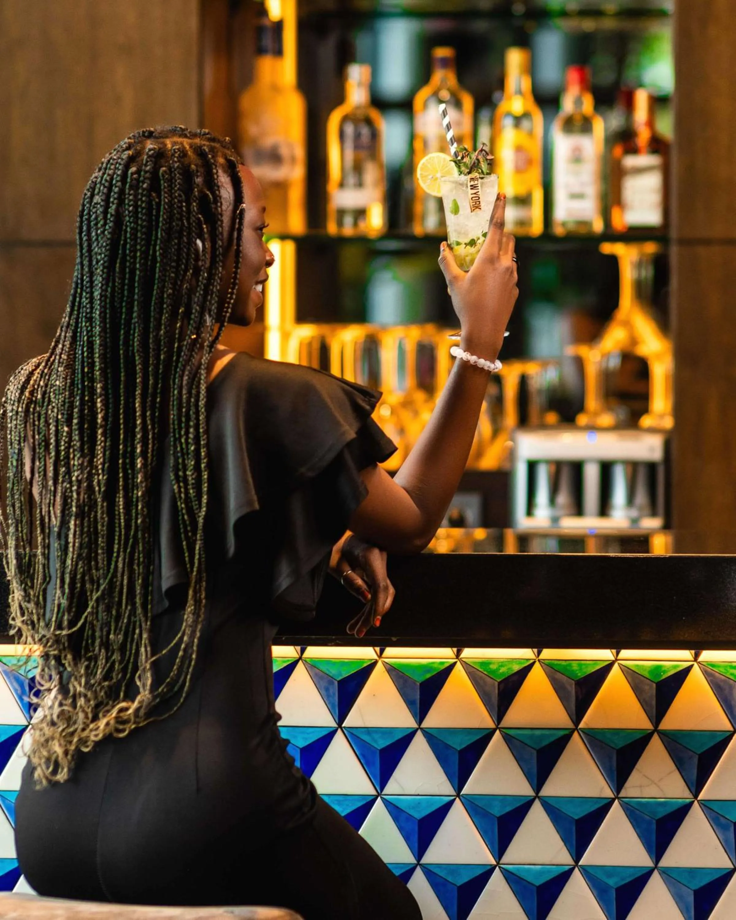 Lounge or bar in Radisson Blu Hotel & Conference Center, Niamey