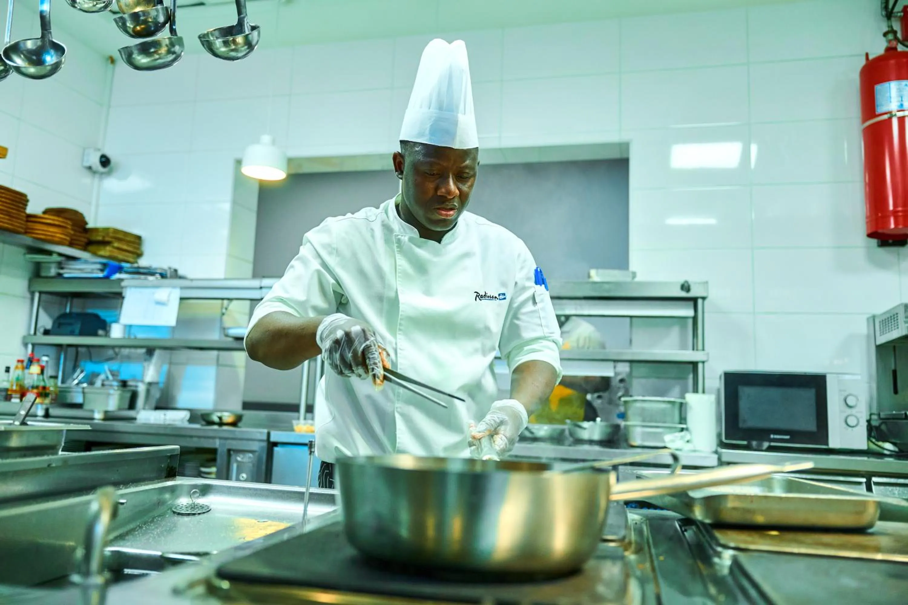 Kitchen or kitchenette in Radisson Blu Hotel & Conference Center, Niamey