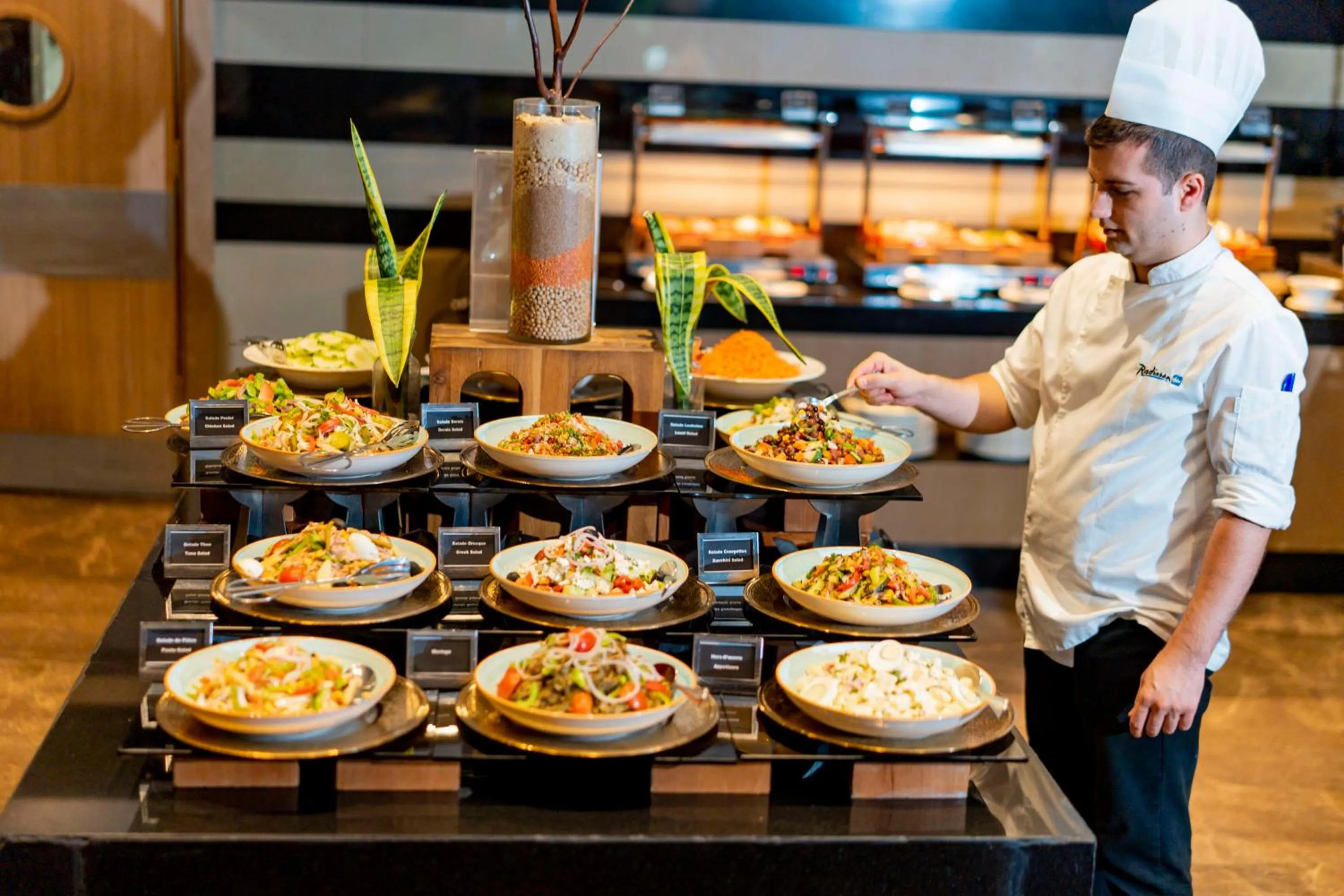 Breakfast in Radisson Blu Hotel & Conference Center, Niamey