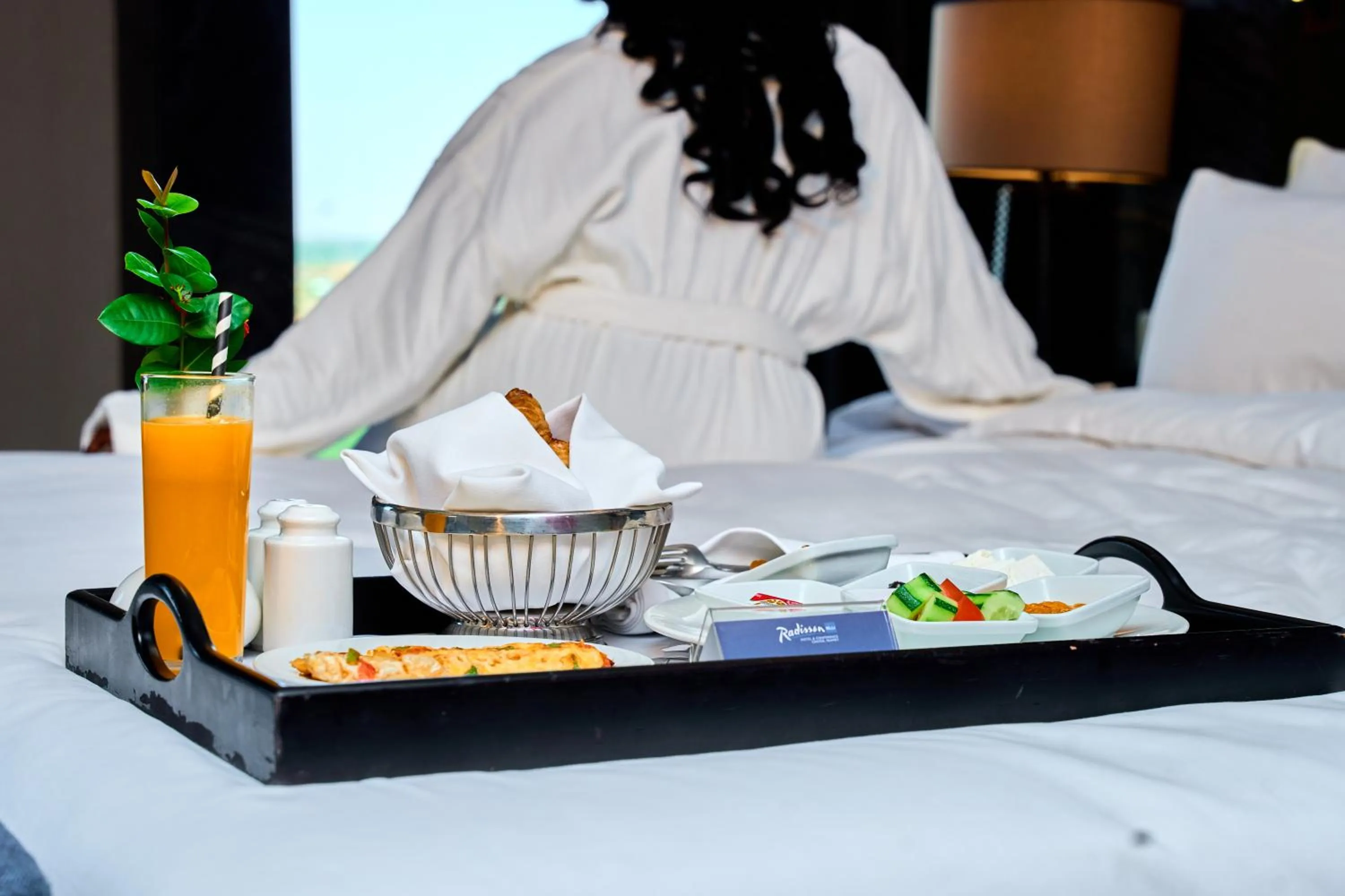 Bed in Radisson Blu Hotel & Conference Center, Niamey