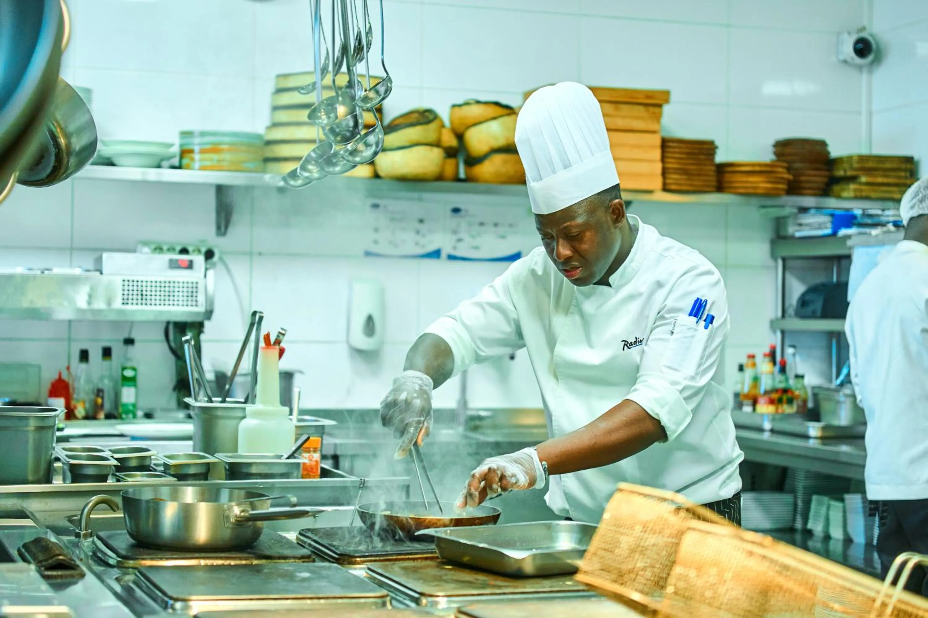 Kitchen or kitchenette in Radisson Blu Hotel & Conference Center, Niamey