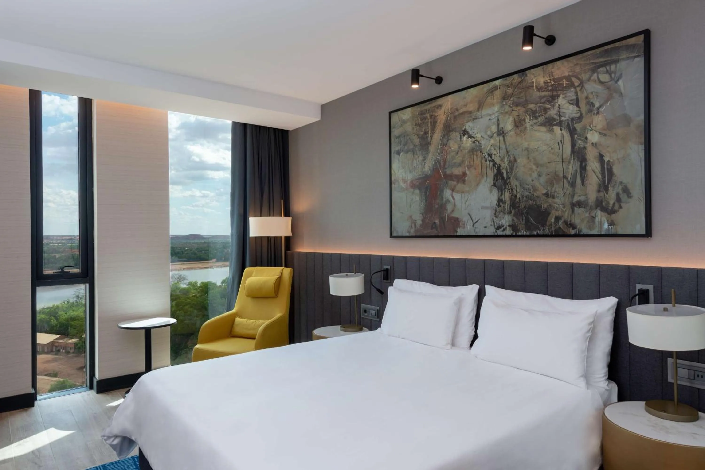 On site, Bed in Radisson Blu Hotel & Conference Center, Niamey