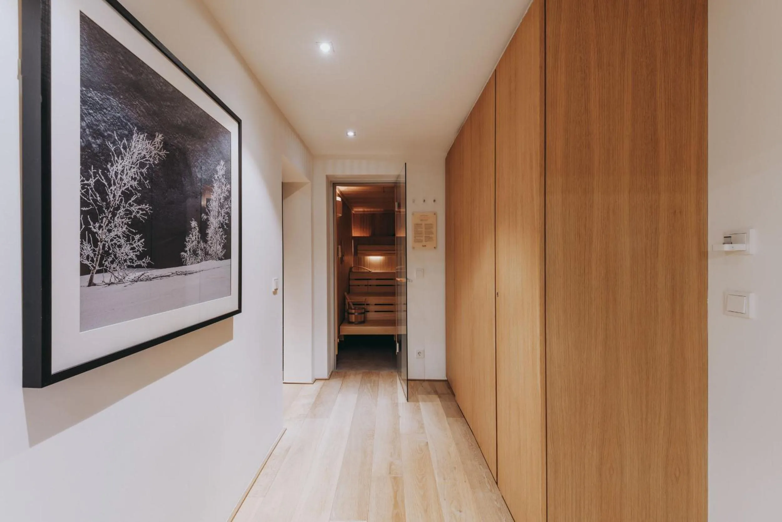 Sauna in Balma Restaurant Suites
