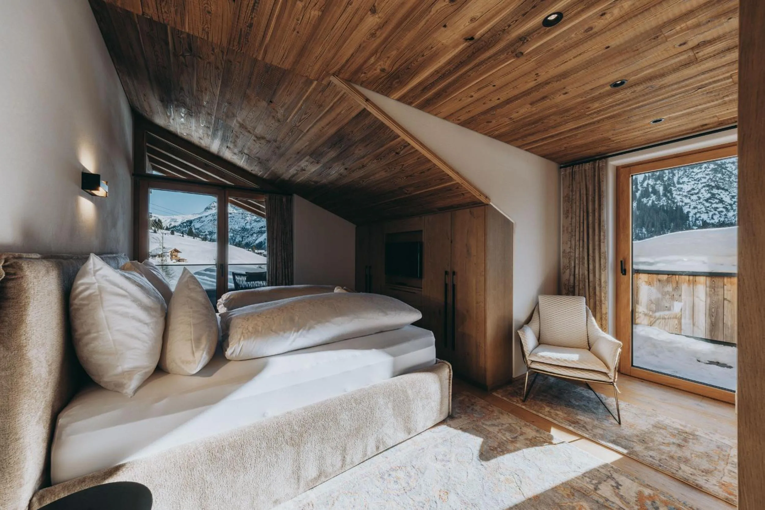 Bedroom in Balma Restaurant Suites